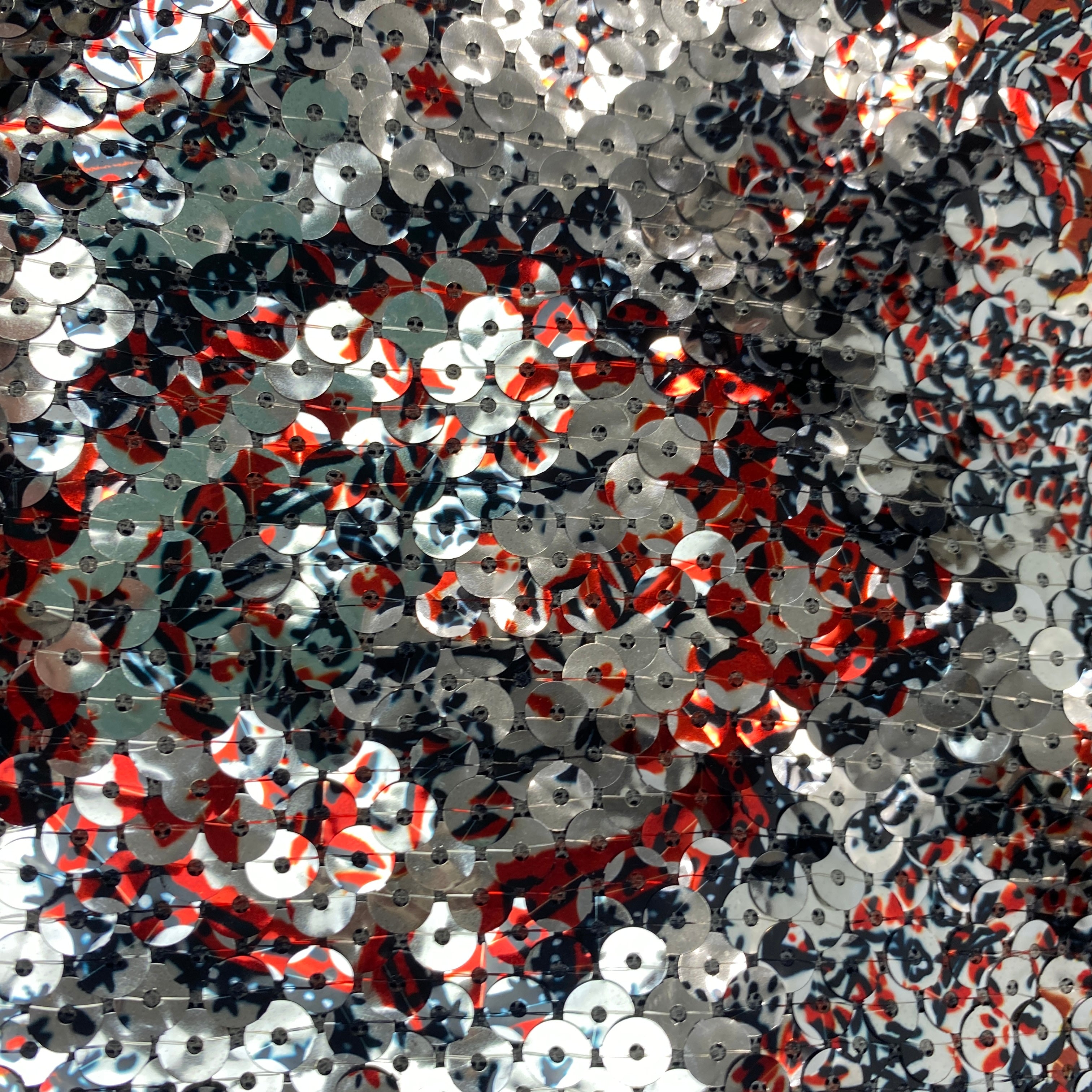 Isabel Marant Silver Sequin Superstretch One Shoulder Top S