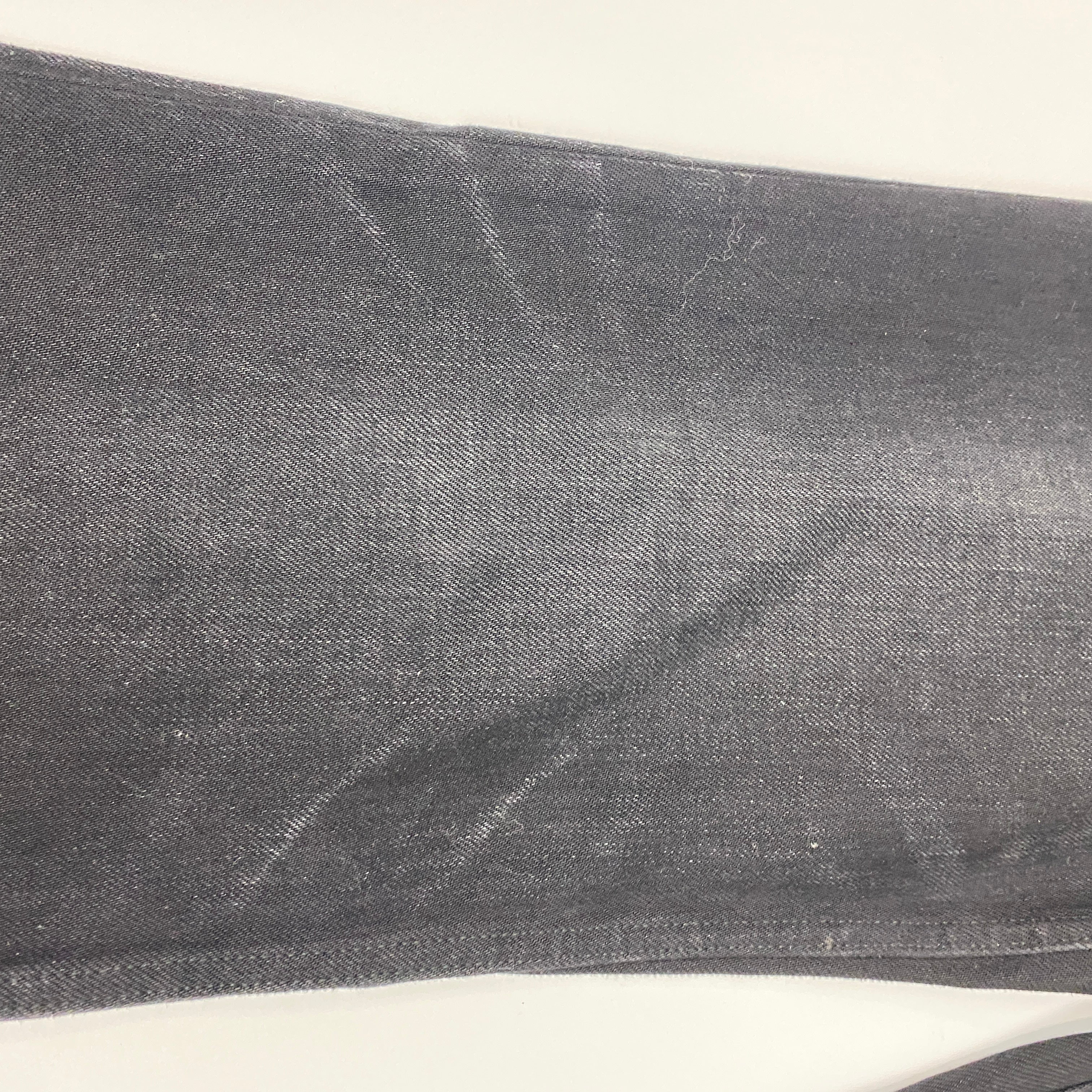 Saint Laurent New £790 Black Denim Wide Leg Jeans 29