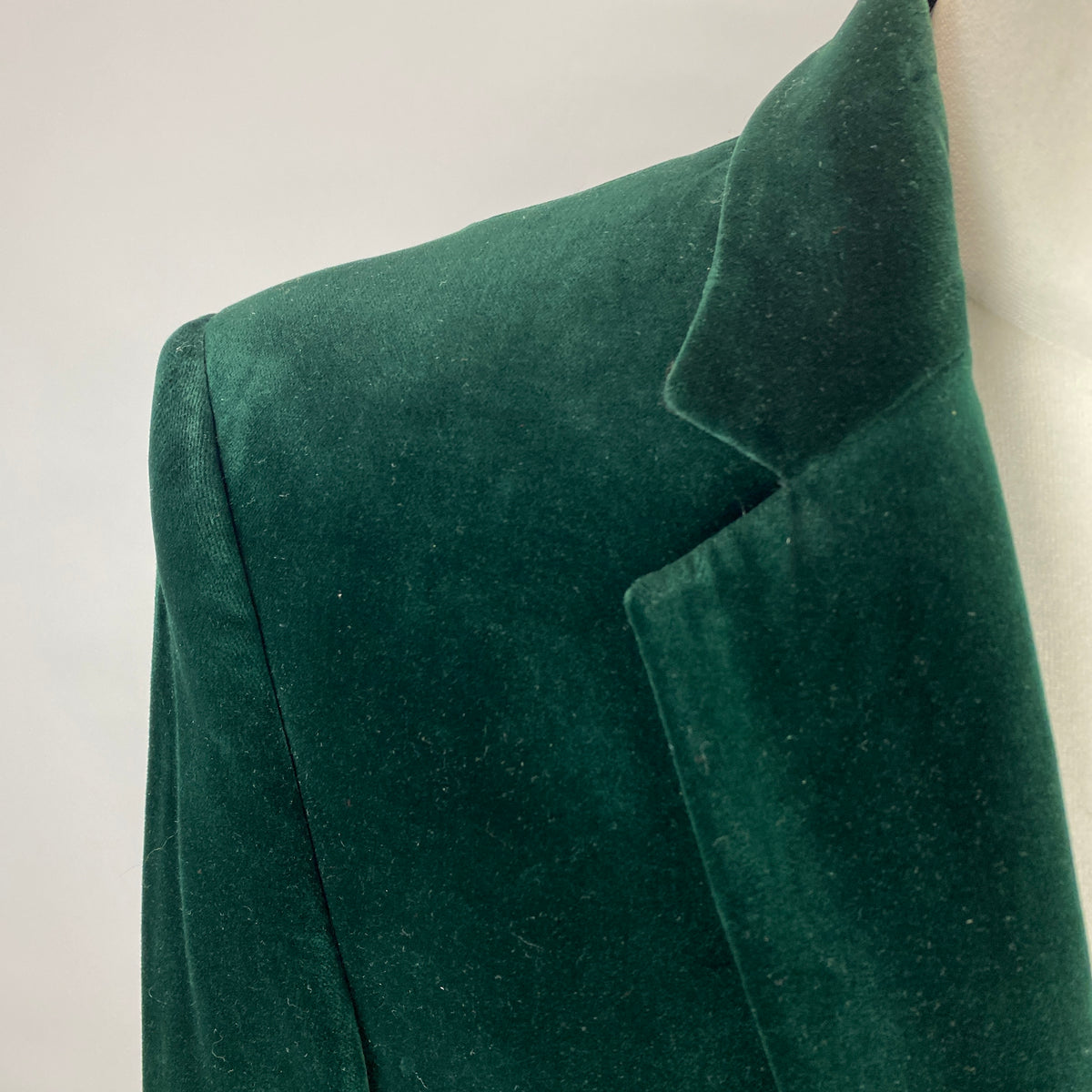 Soeur New £340 Bottle Green Velvet Classic Blazer M