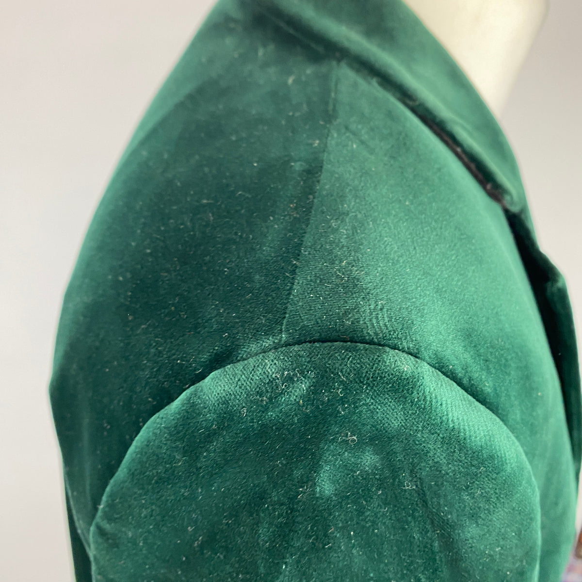 Soeur New £340 Bottle Green Velvet Classic Blazer M