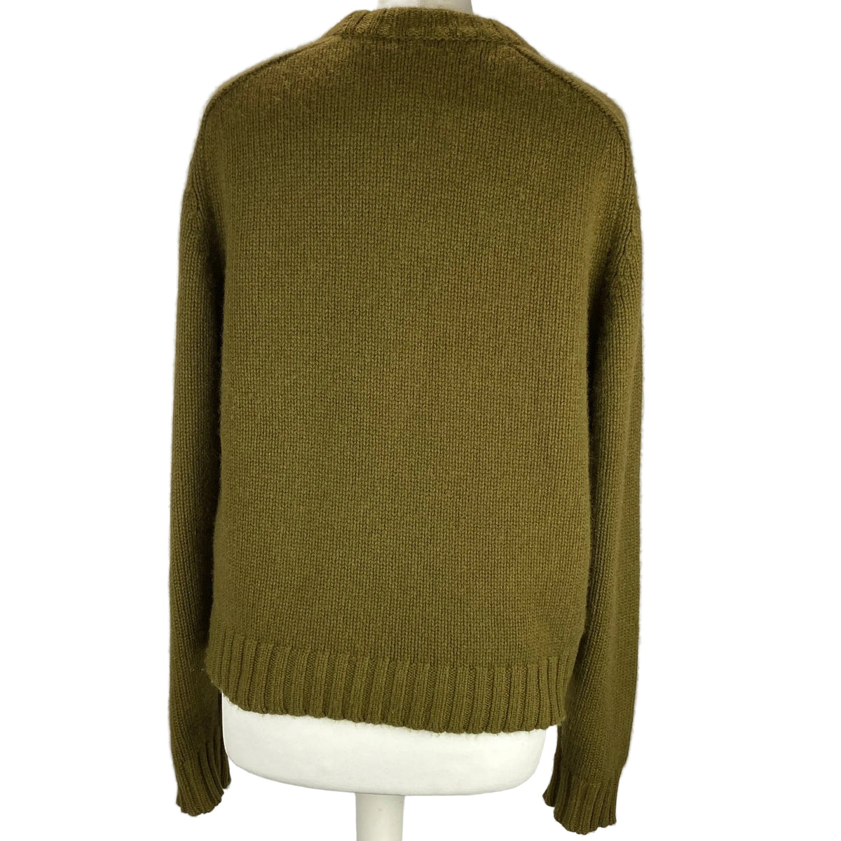 Khaite £1100 Khaki Cashmere Chunky Sweater XS
