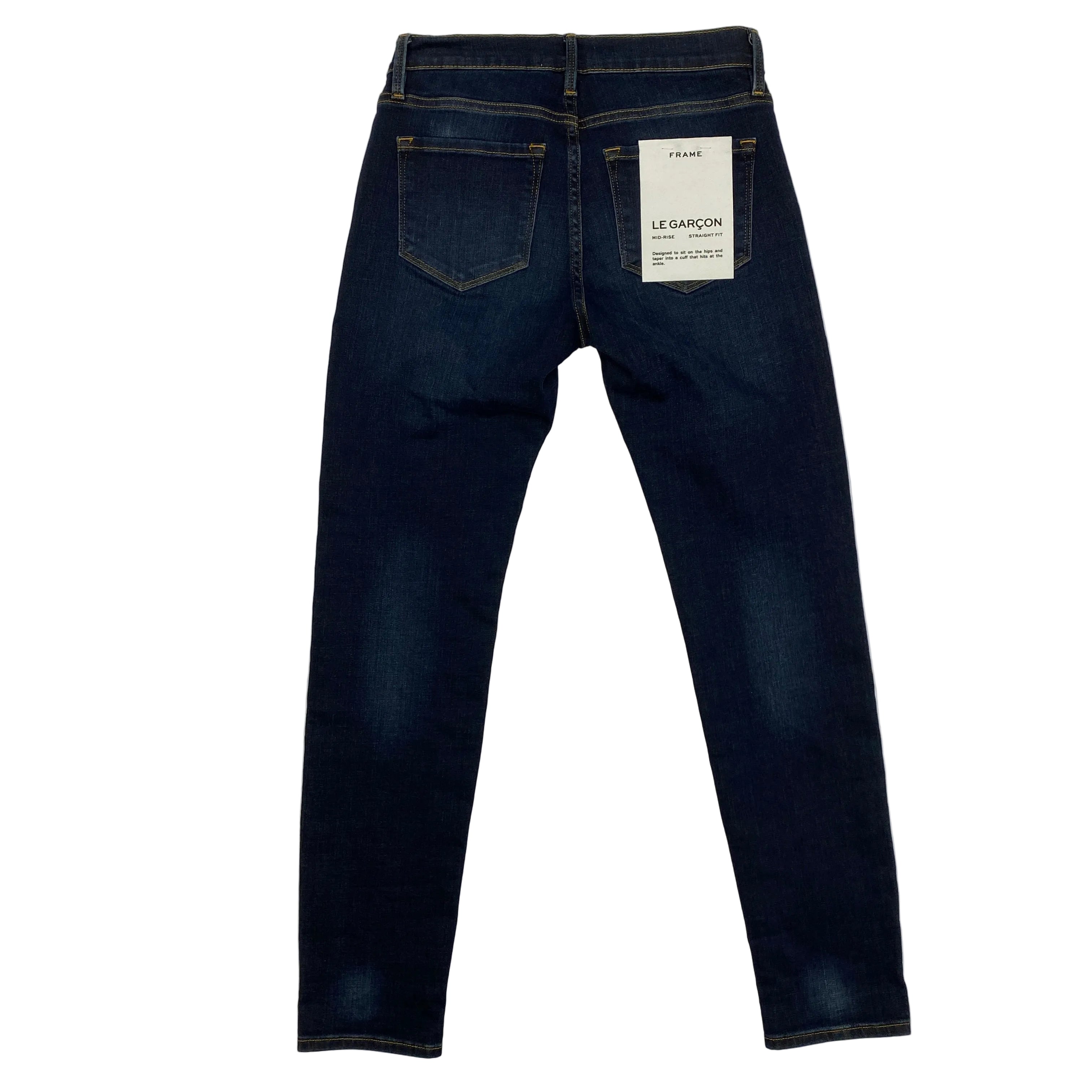 Frame New Vintaged Le Garcon Crop Jeans 24