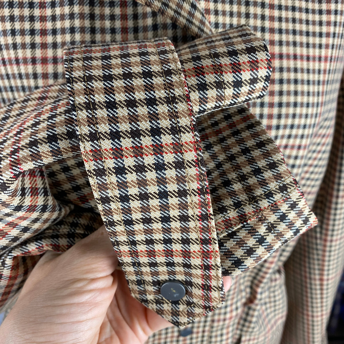 Joseph New £870 Calypso Checked Wool-Blend Jacket M-L