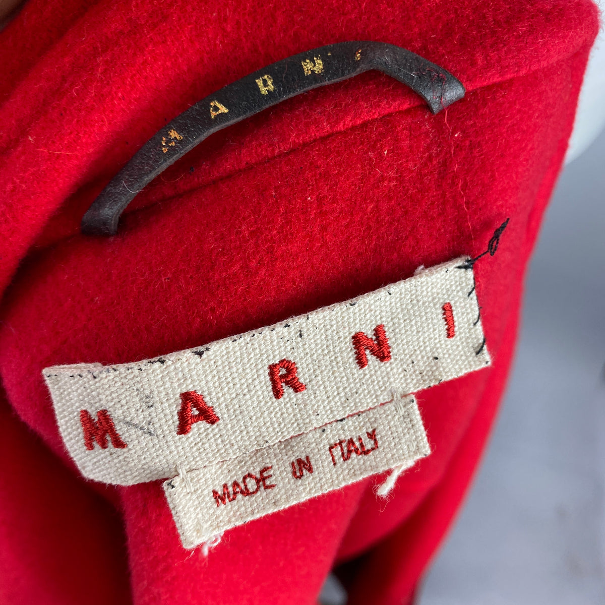 Marni Persimmon Wool & Cashmere Shirt Jacket M-XL