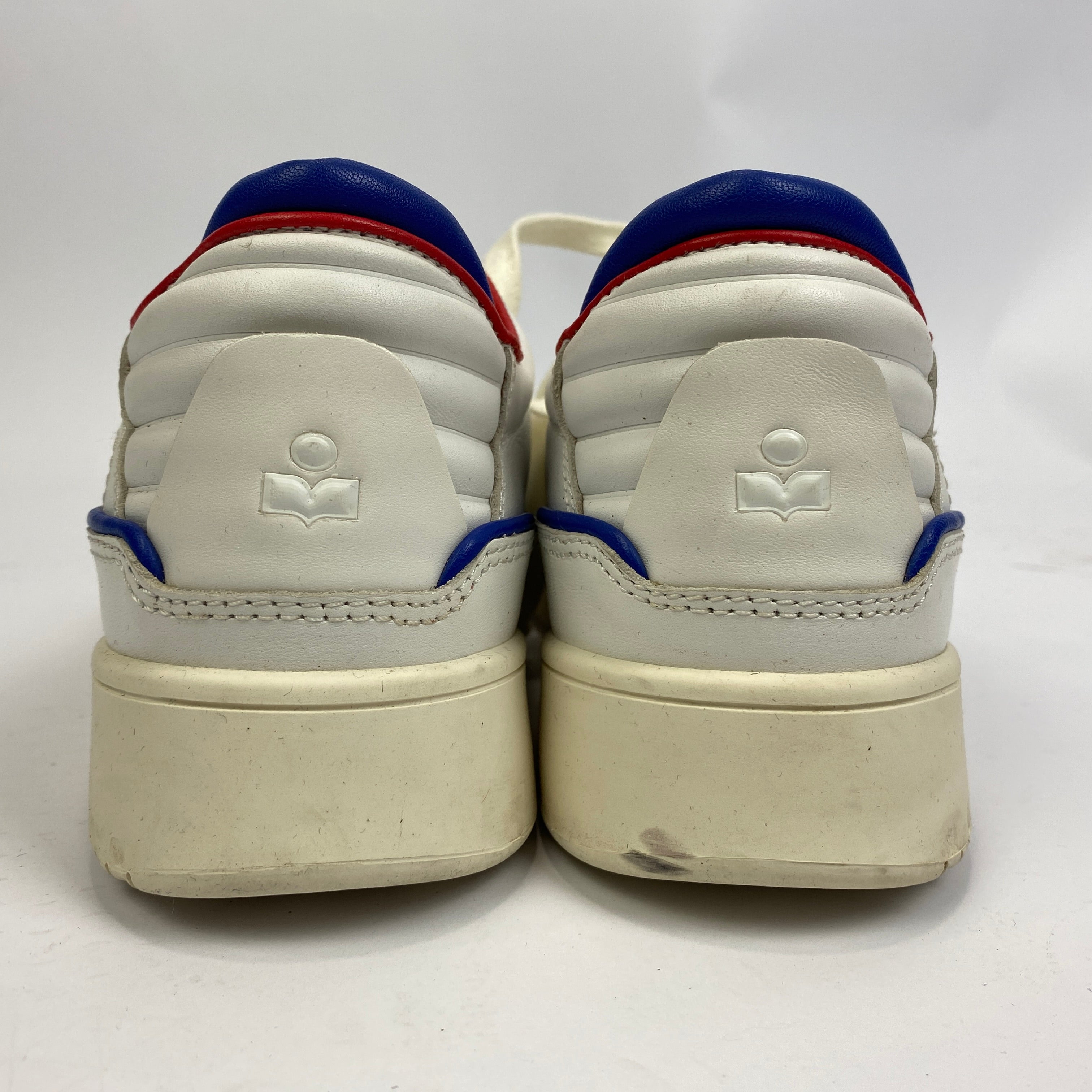 Isabel Marant White Leather Emree Trainers 38