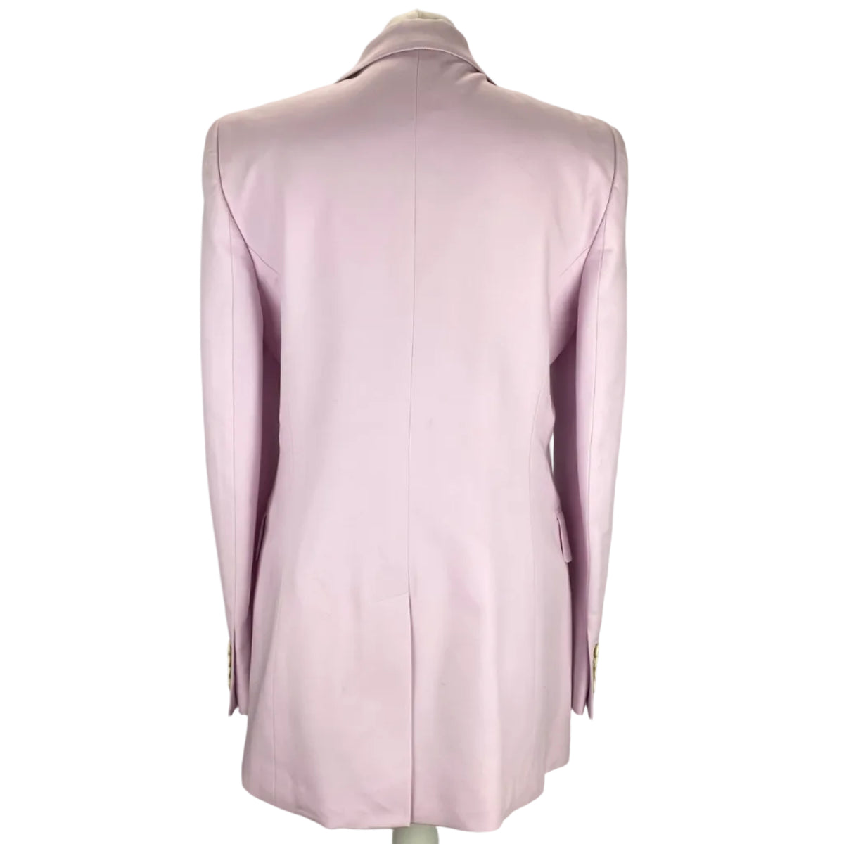 Alexander McQueen New Pale Lilac Wool Longline Blazer S-M