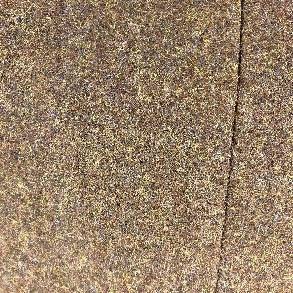 Miu Miu Brown Shetland Wool Tweed Peplum Jacket M