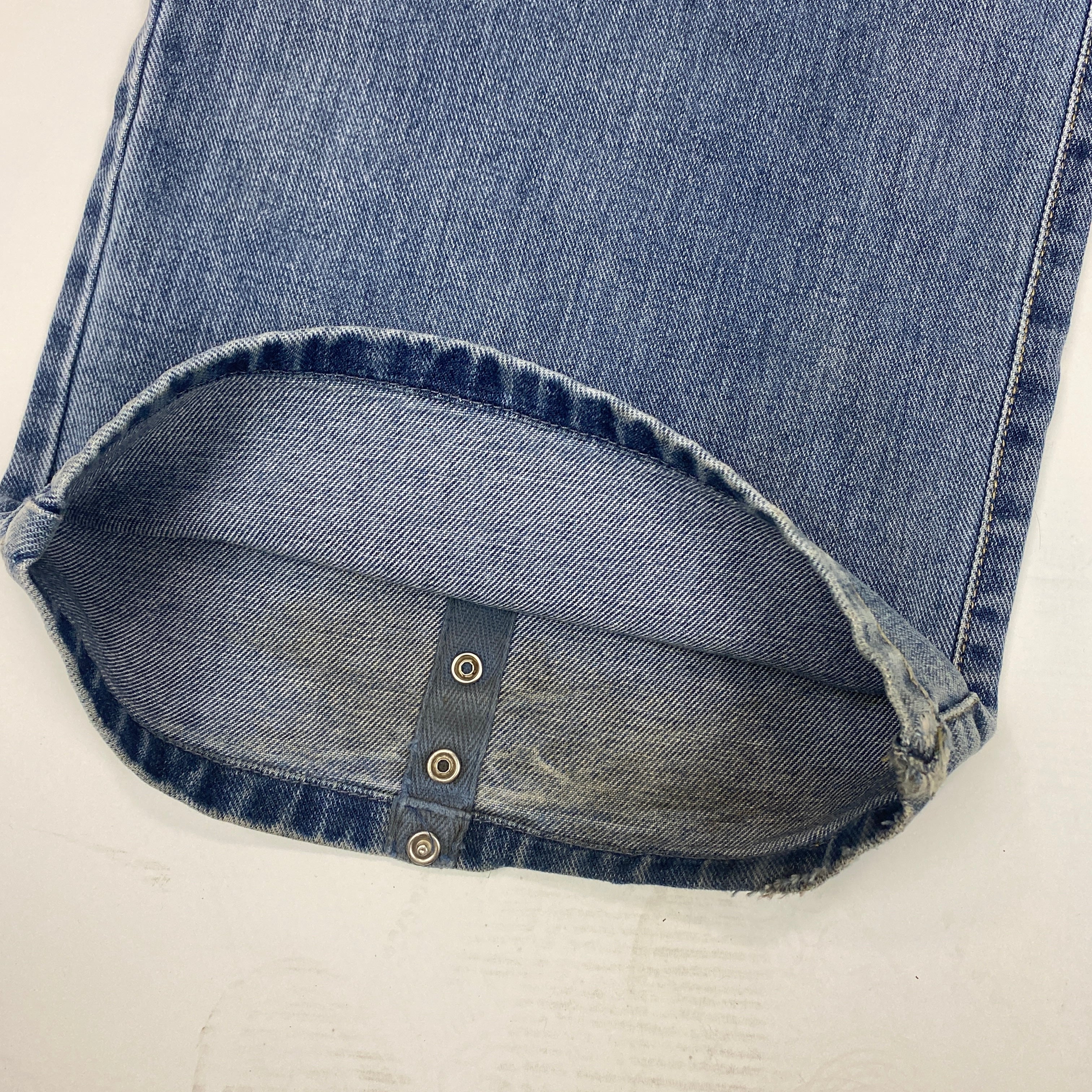 Tibi £500 Spring Denim Triple Pleat Jeans 28