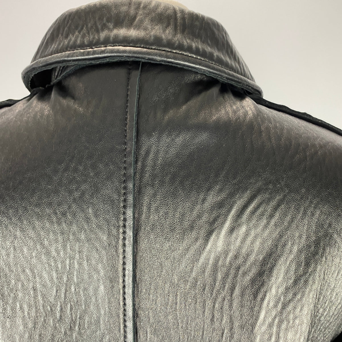 Acne Studios New £2200 Black Leather Zippered Jacket L