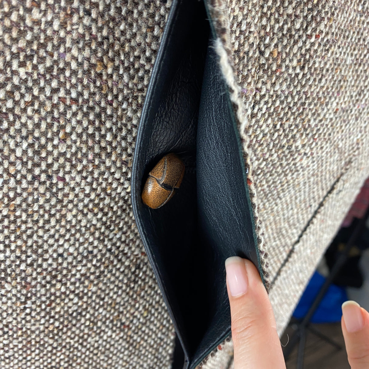 Marni New £2495 Brown Tweed Sleeveless Coat M