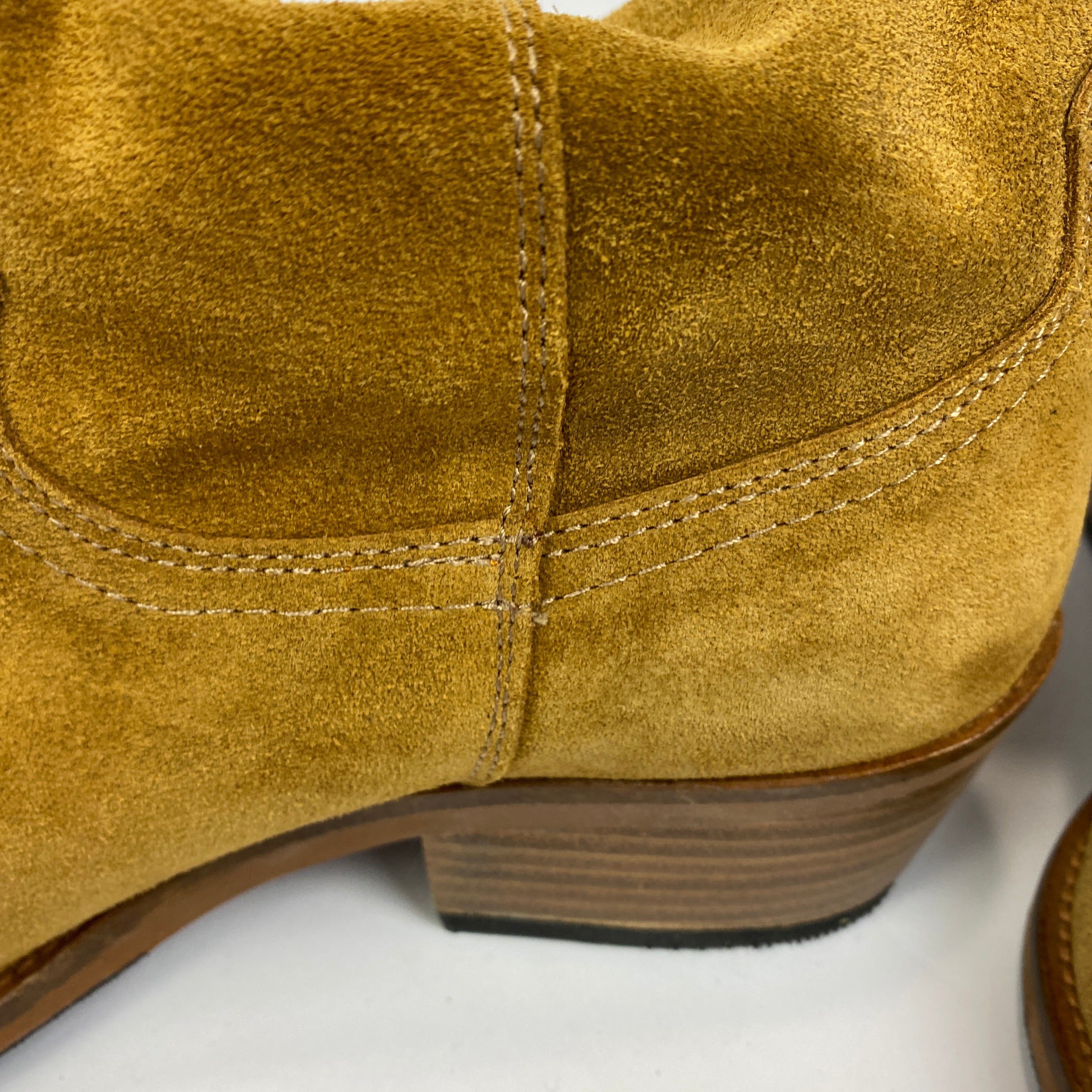 Penelope Chilvers £329 Camel Suede Jesse Broderie Boots 39