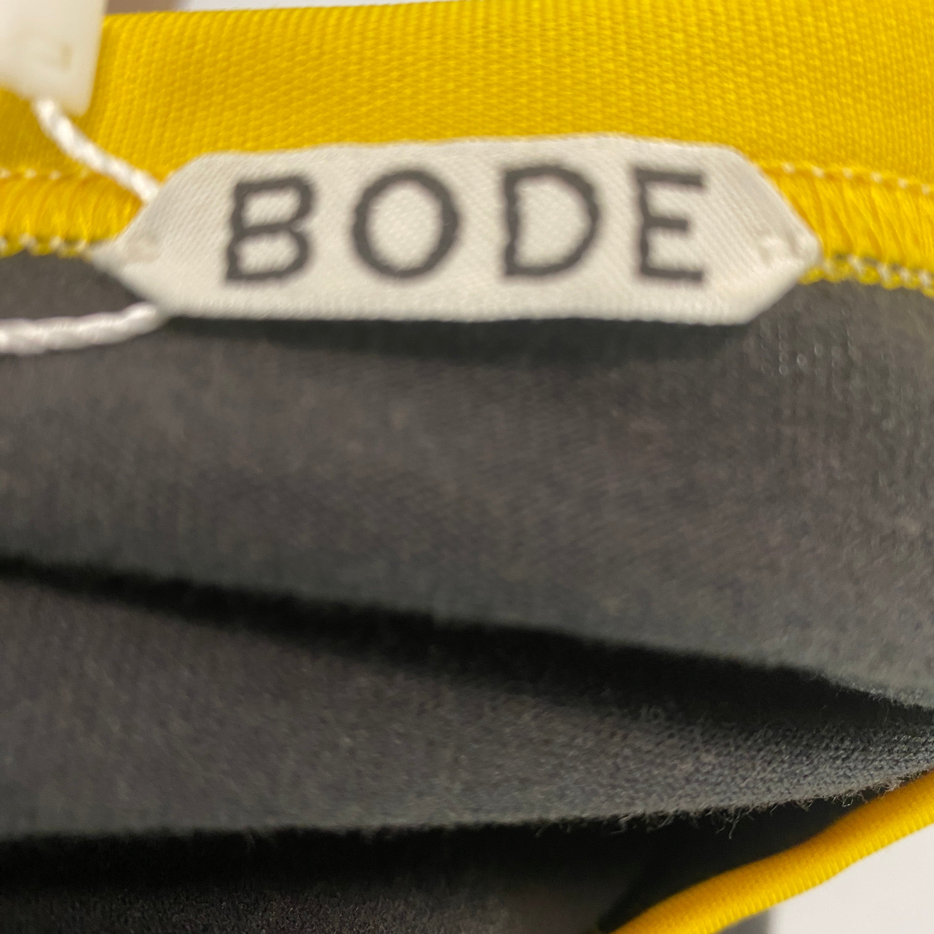 Bode New £325 Brown WOODS HOLE TAXI Applique Tee XS/S/M