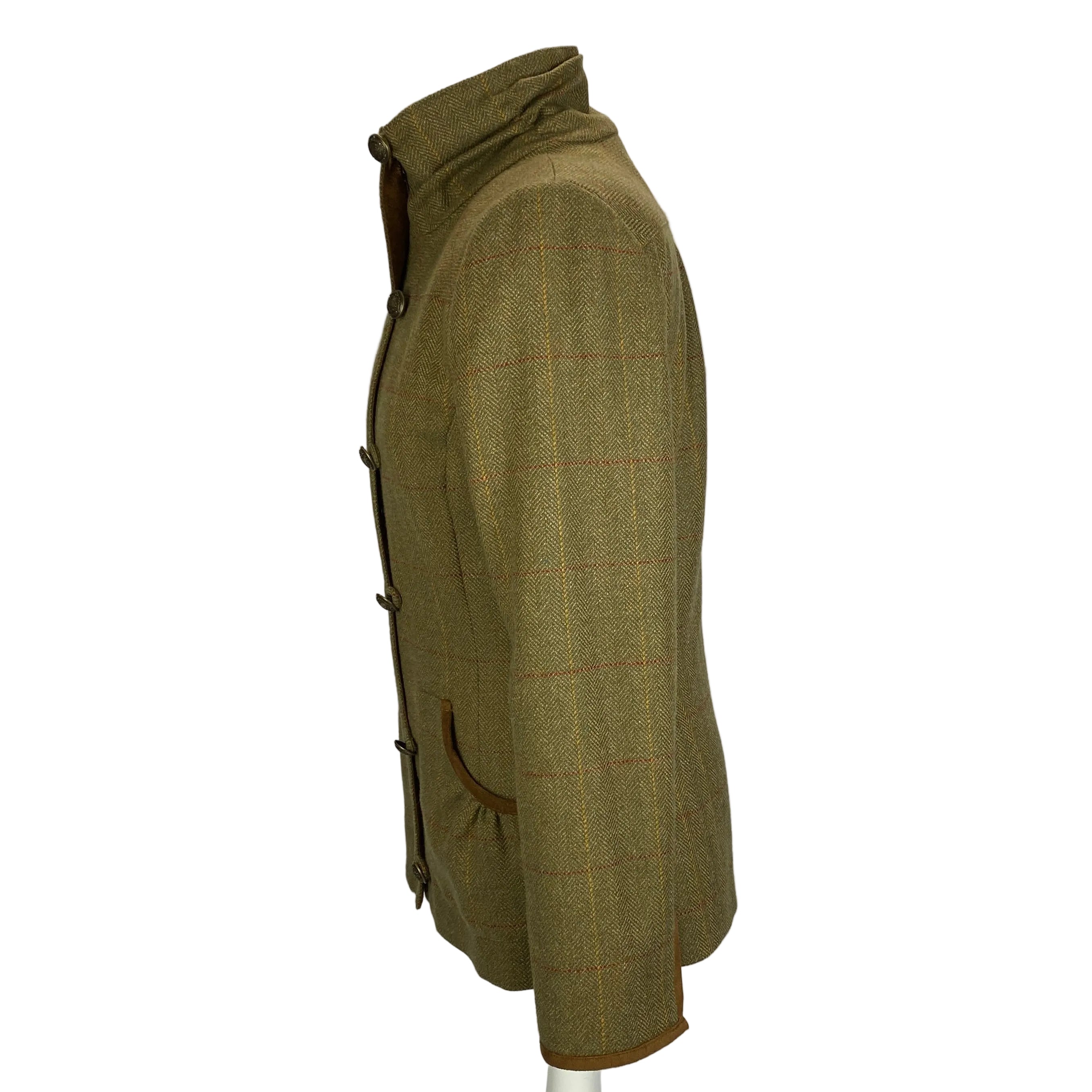 Dubarry £479 Elm Bracken Tweed Jacket S