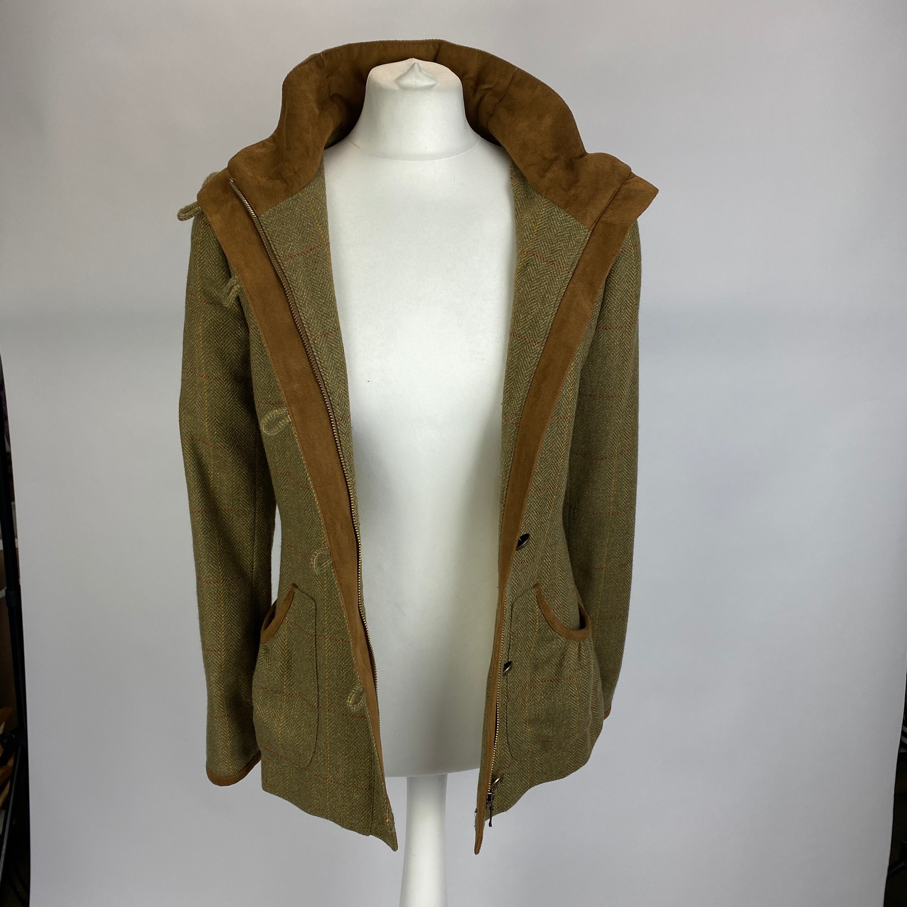 Dubarry £479 Elm Bracken Tweed Jacket S