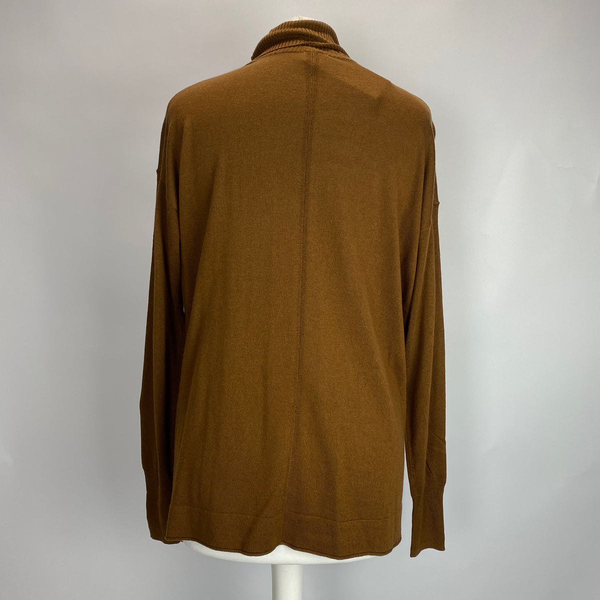 CT Plage New Cinnamon Silk & Cashmere Roll Neck Sweater S-XL