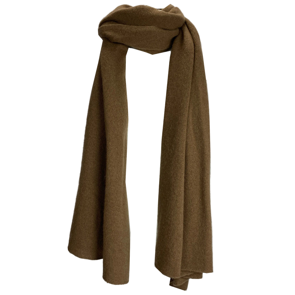 360Cashmere New £300 Camel Cashmere "The Wrap" Scarf