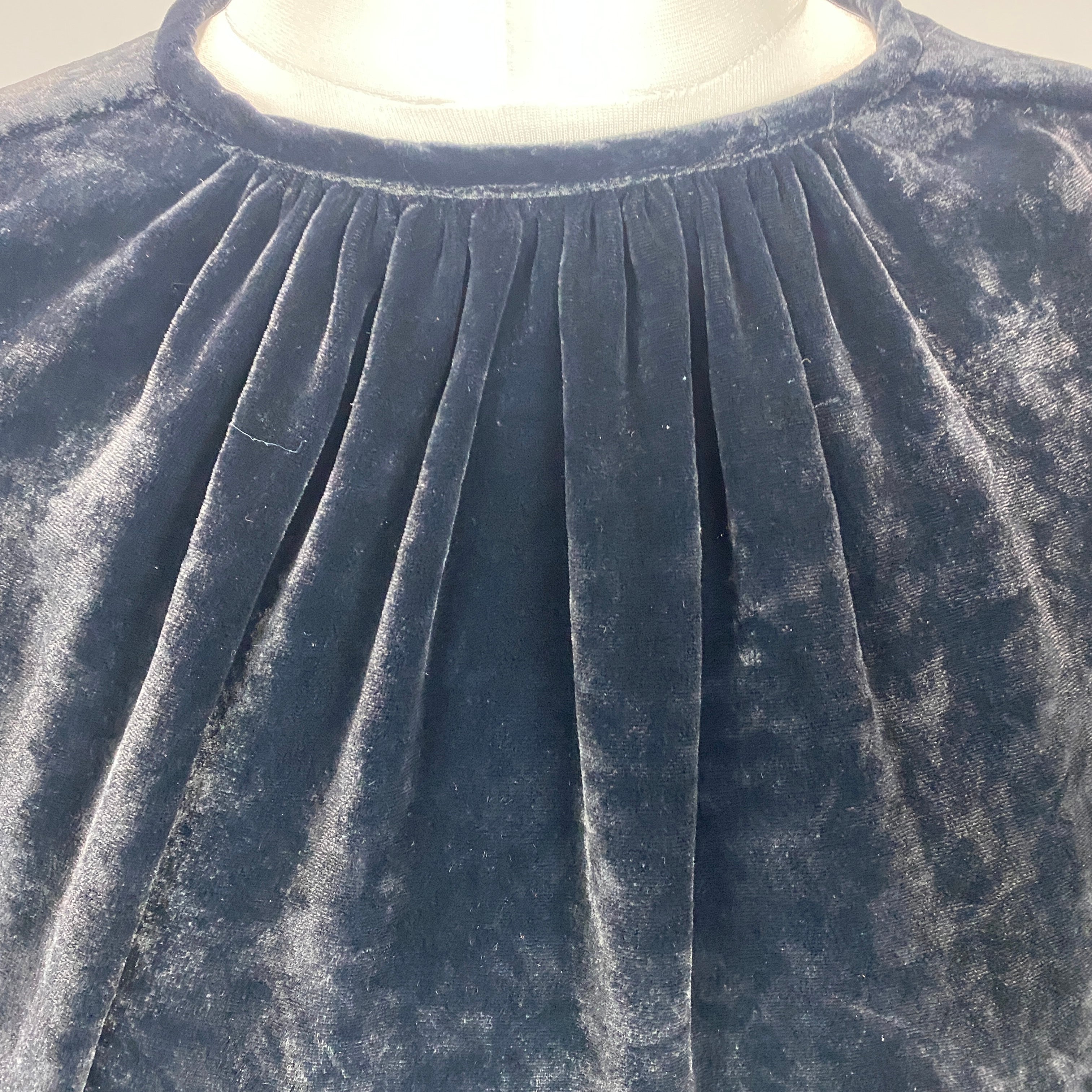 Isabel Marant £695 Black Silk Velvet Miameline Top XS