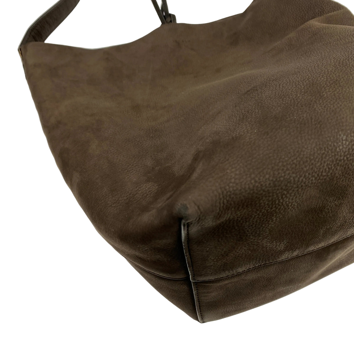 The Row £1720 Brown Nubuck Leather NS Park Tote Bag