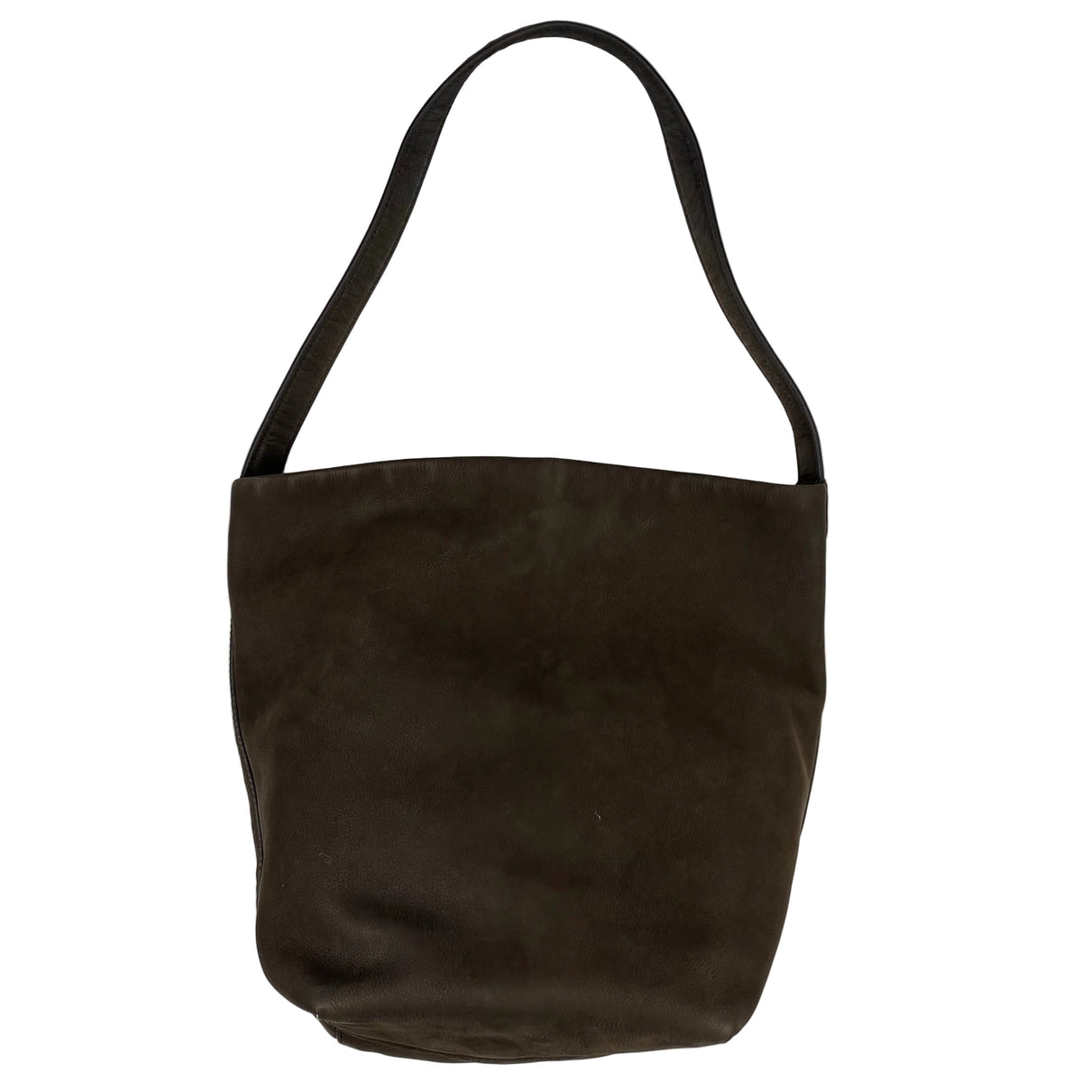 The Row £1720 Brown Nubuck Leather NS Park Tote Bag