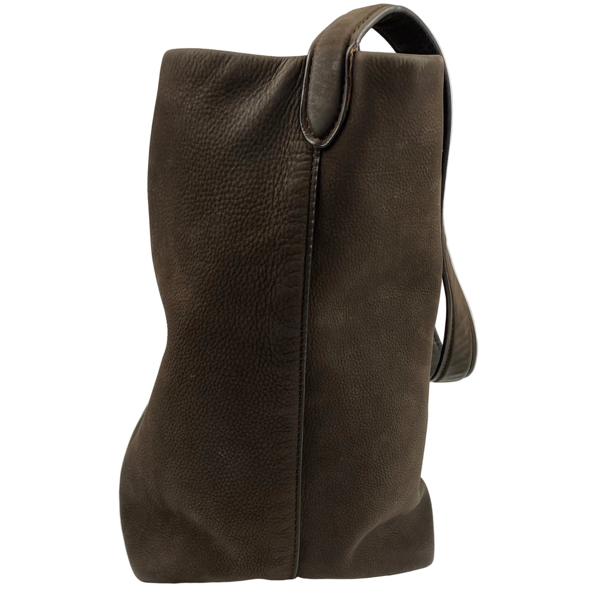The Row £1720 Brown Nubuck Leather NS Park Tote Bag