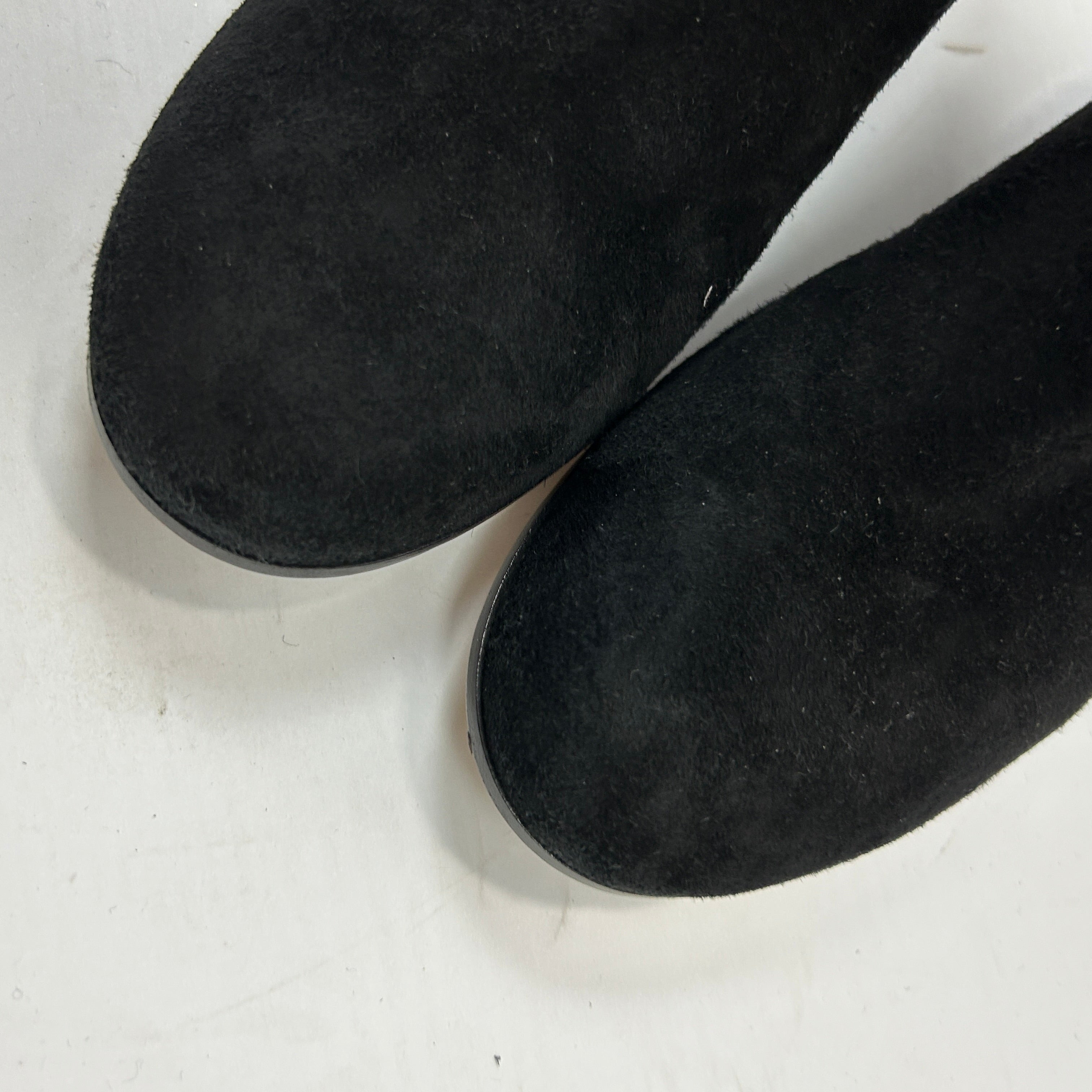 Gianvito Rossi Brand New £1650 Black Suede Over The Knee Boots 37.5