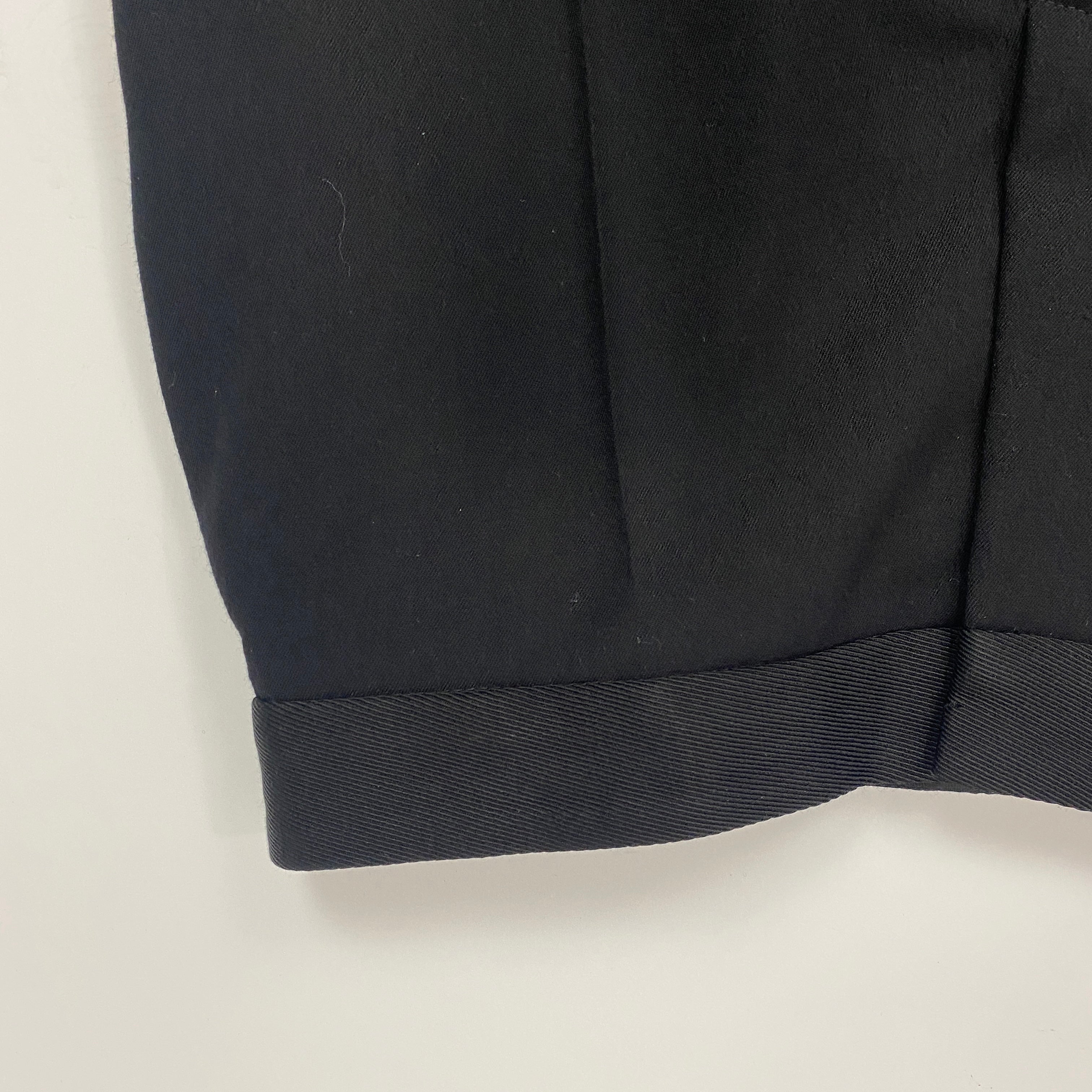 Raey Black Pure Wool Flared Leg Pants S