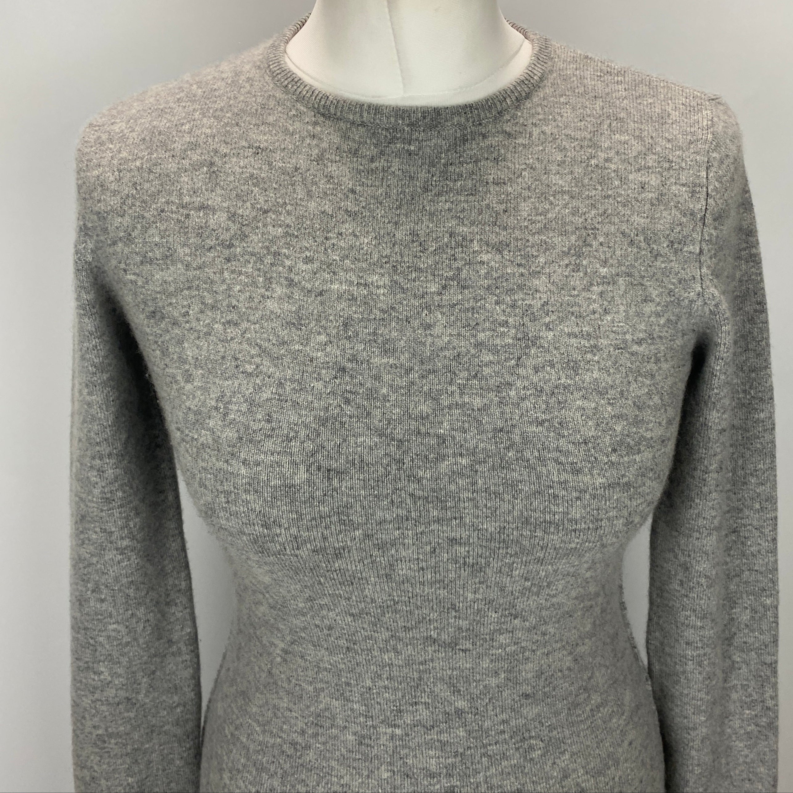Extreme Cashmere £400 Grey Sweater Dress XXS/XS