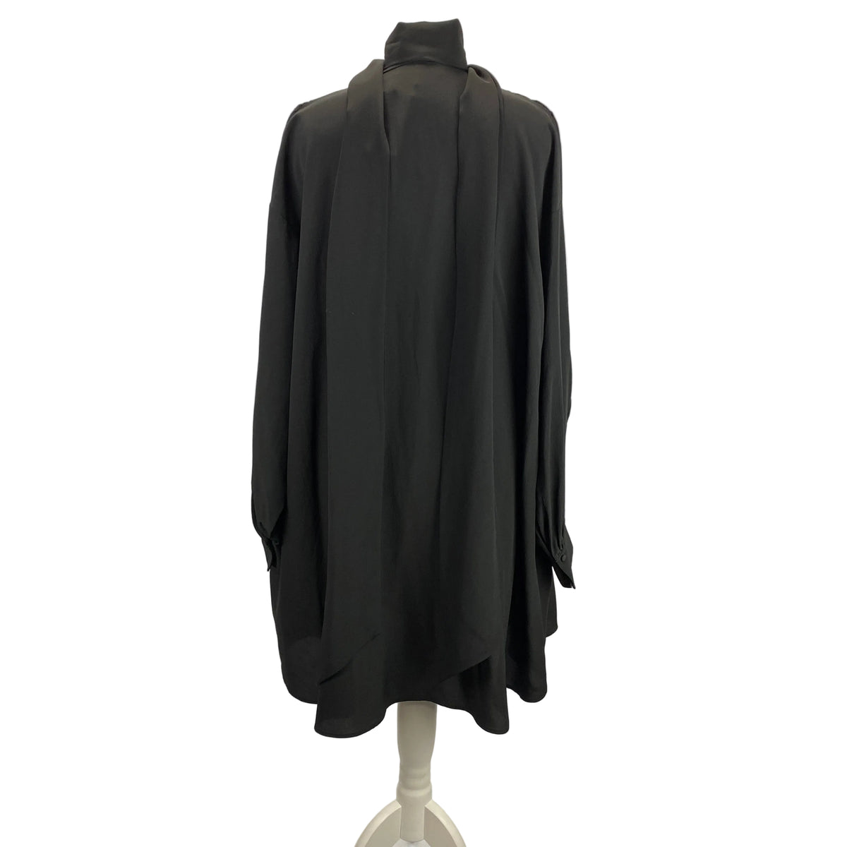 Chloe New £1570 Black Silk Chiffon Dress XXS-S