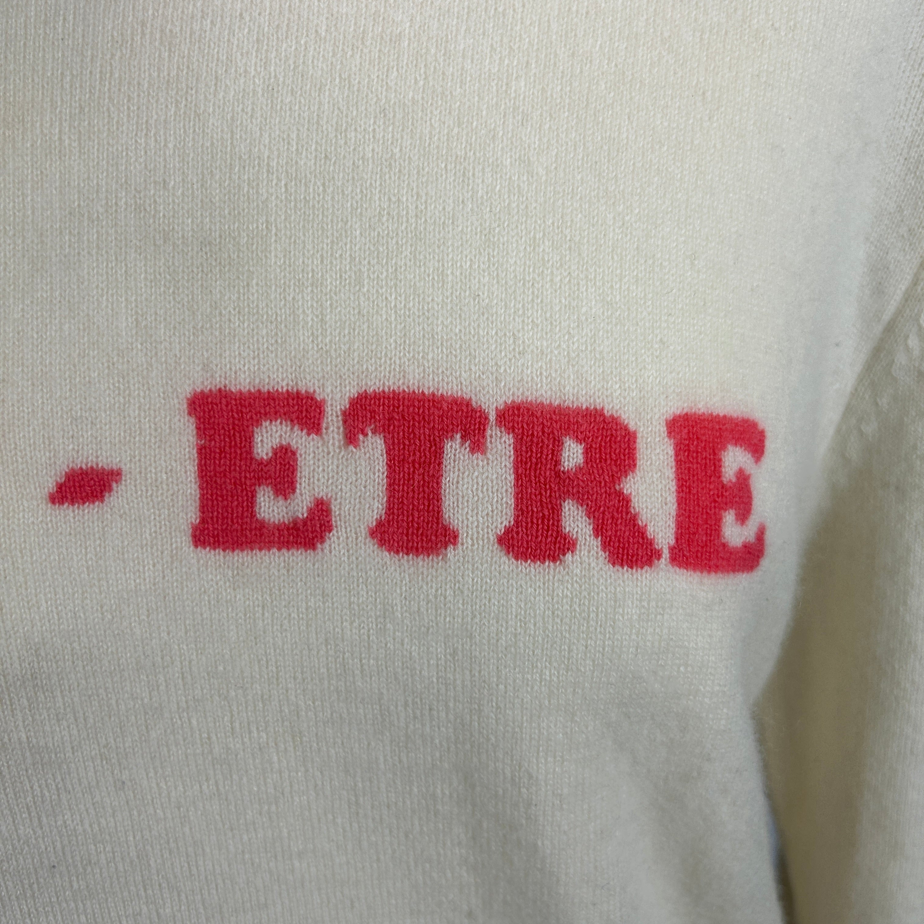 Chinti & Parker £195 Cream PEUT-ETRE Cashmere Sweater M