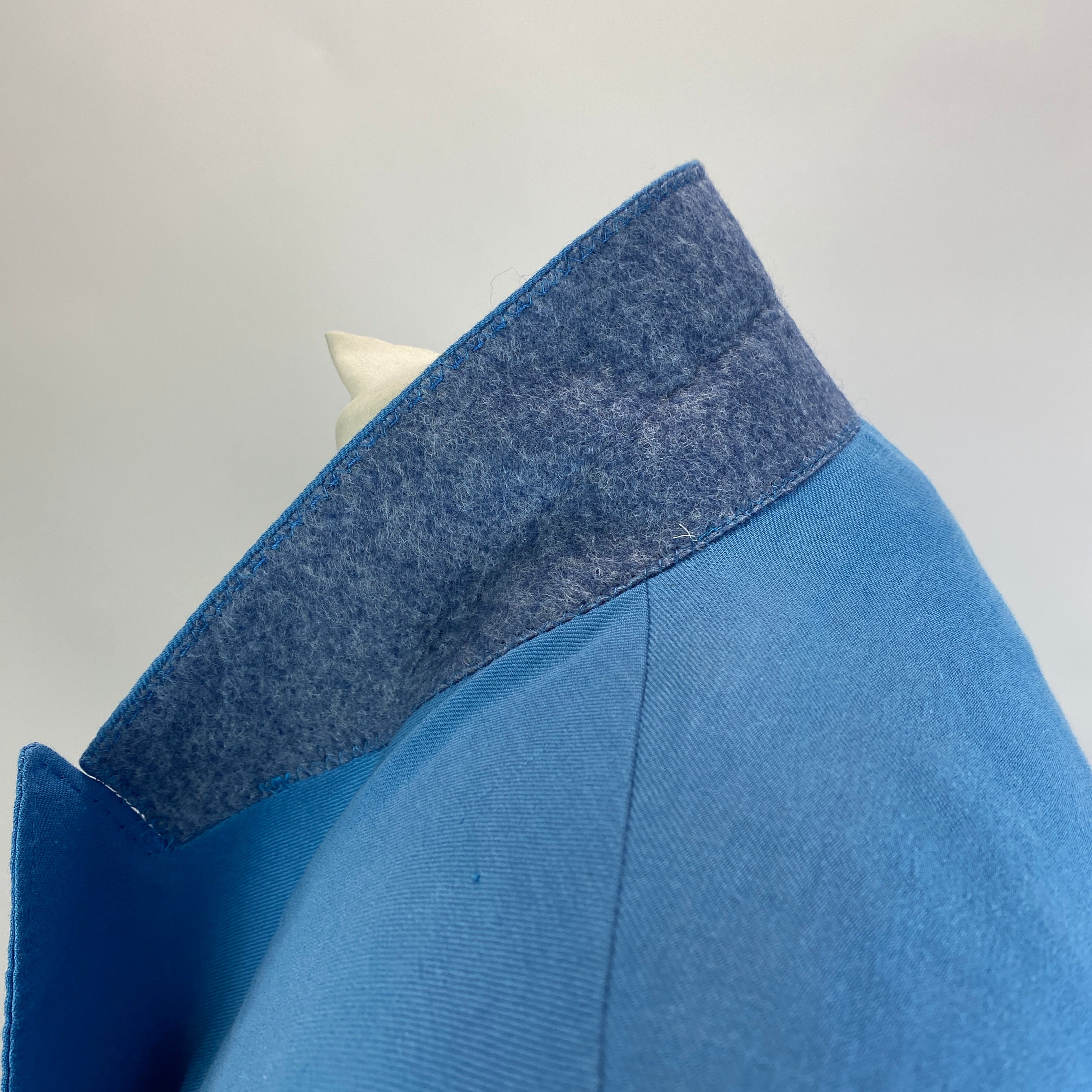 Weekend Max Mara Cornflower Linen & Cotton Jacket M