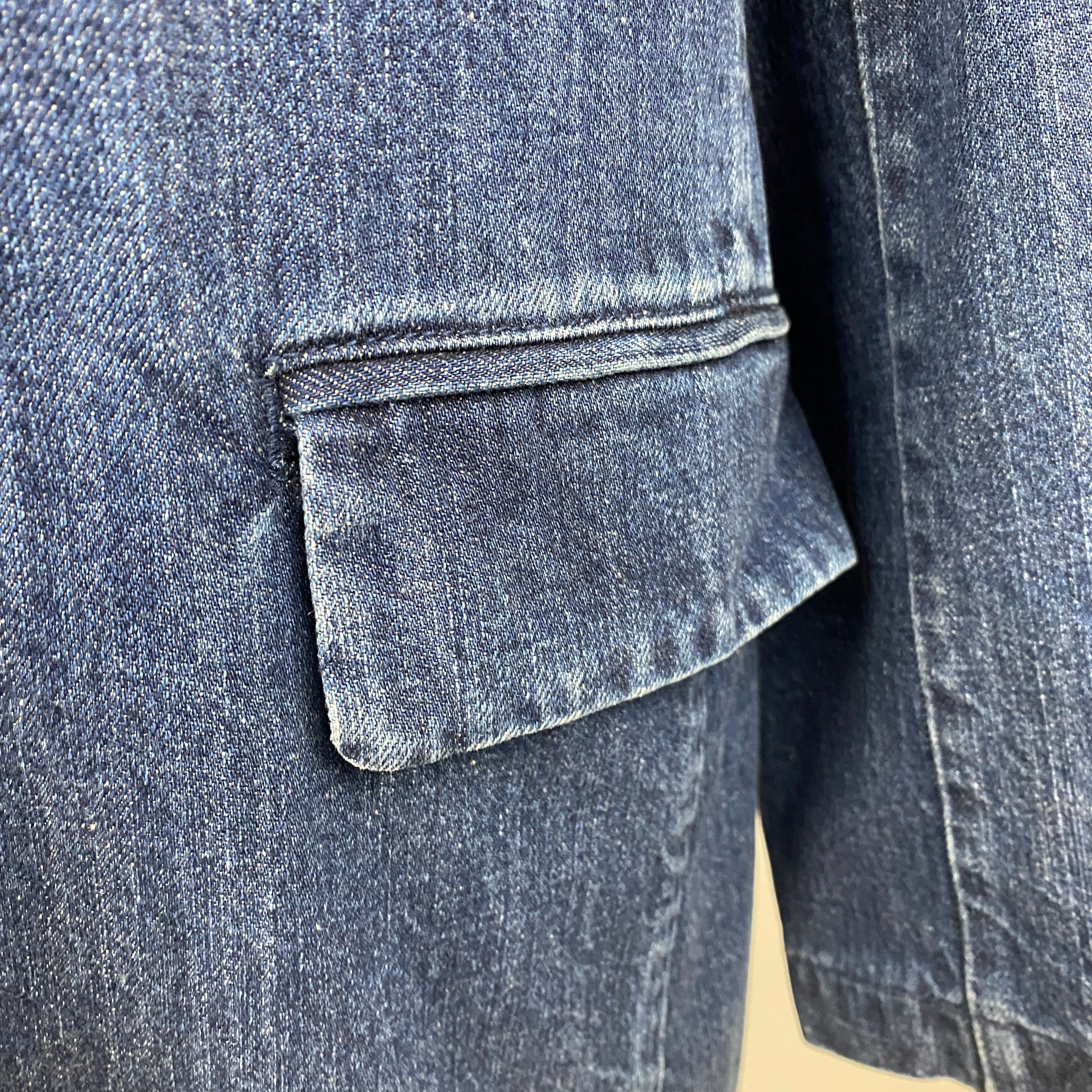 J Brand New £495 Blue Denim Haisley Blazer M