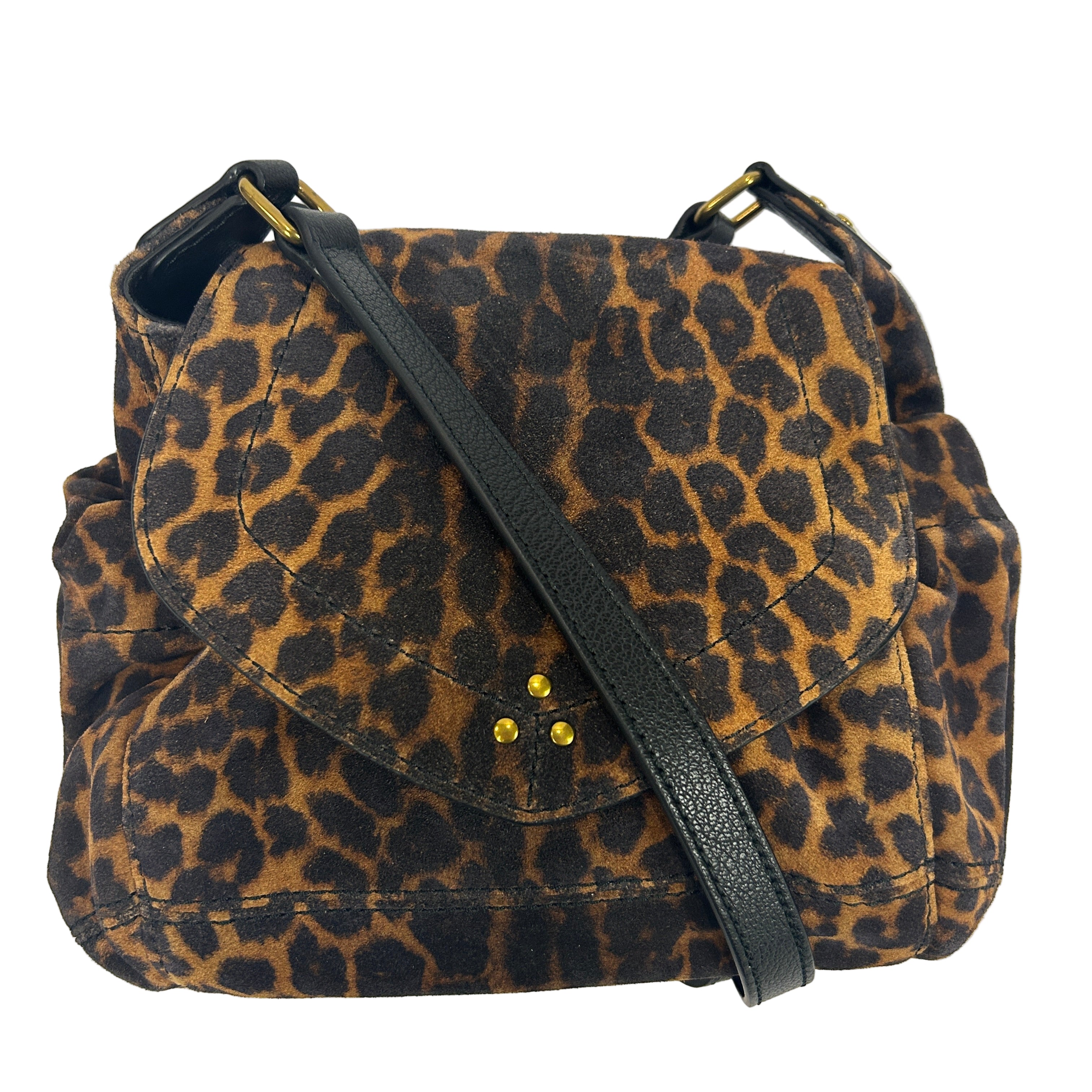 Jerome Dreyfuss New £600 Small Leopard Helmut Shoulderbag