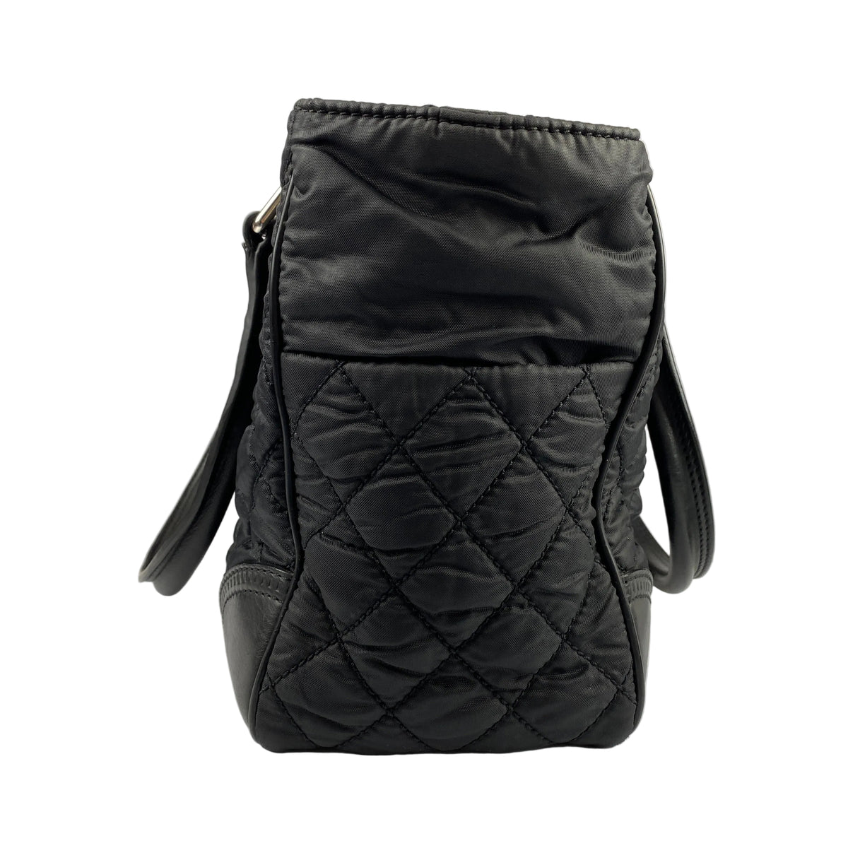 Chanel Black Quilted Paris New York Tote Bag