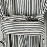 Anna Mason £750 Ticking Stripe Cotton Romy Jumpsuit S