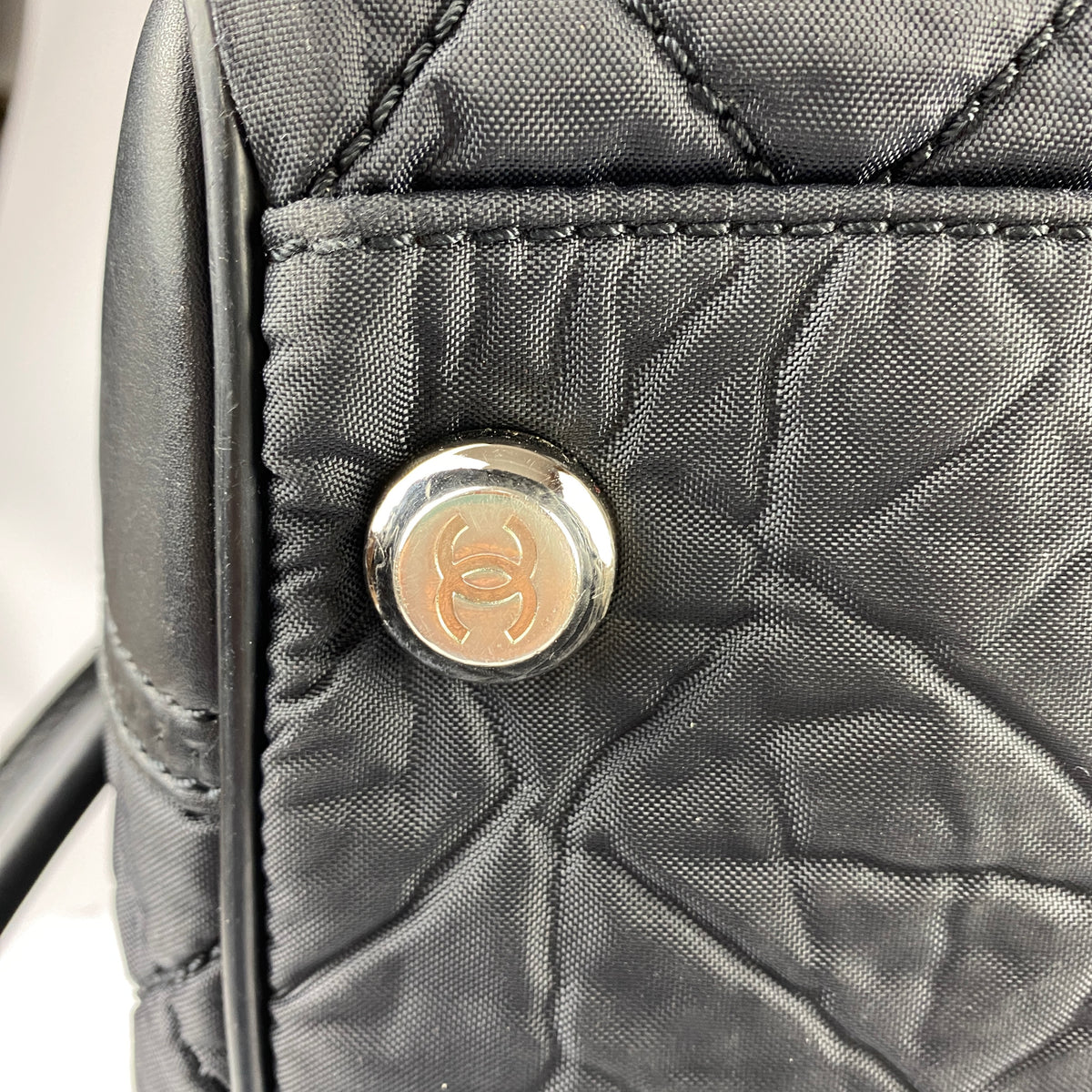 Chanel Black Quilted Paris New York Tote Bag