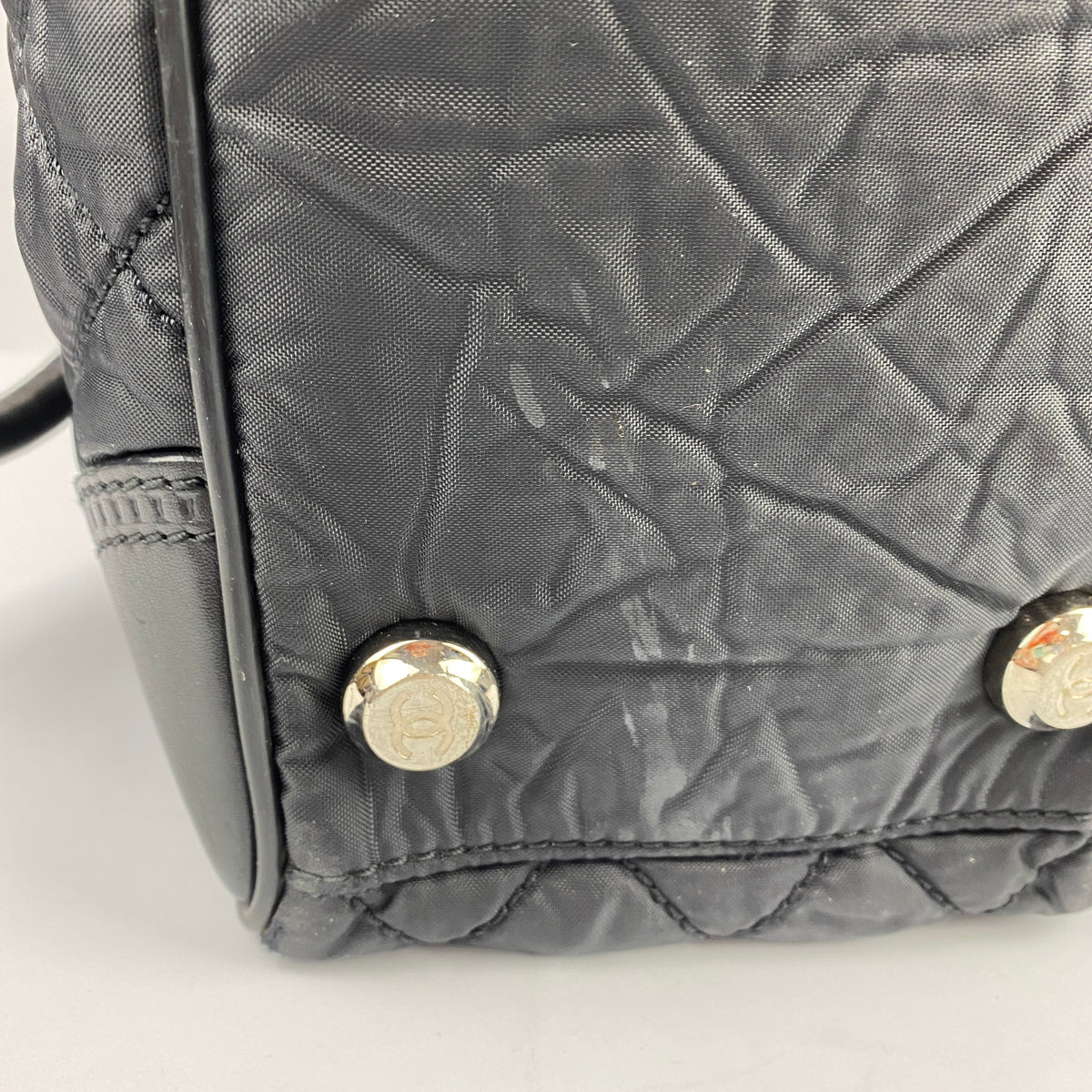 Chanel Black Quilted Paris New York Tote Bag