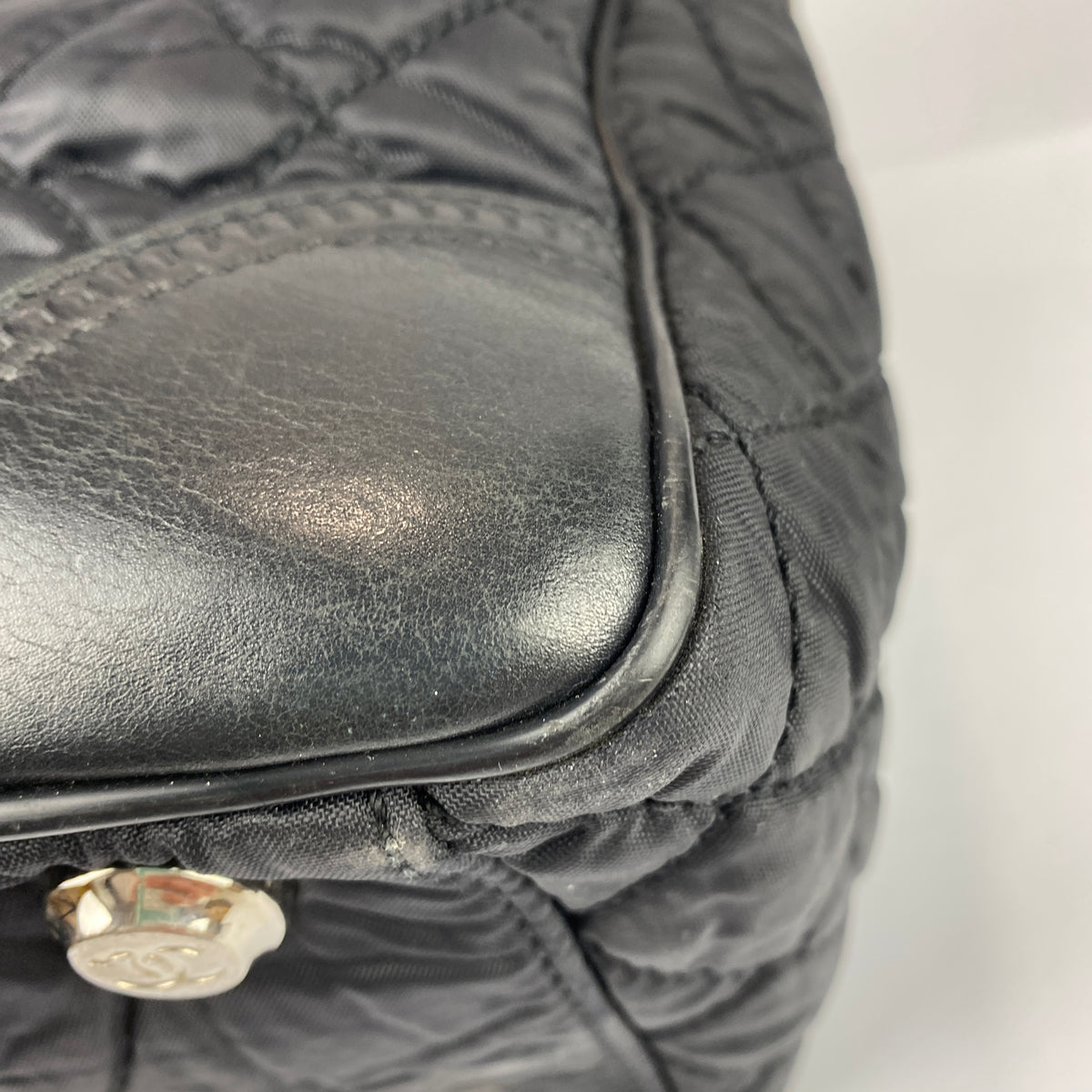 Chanel Black Quilted Paris New York Tote Bag