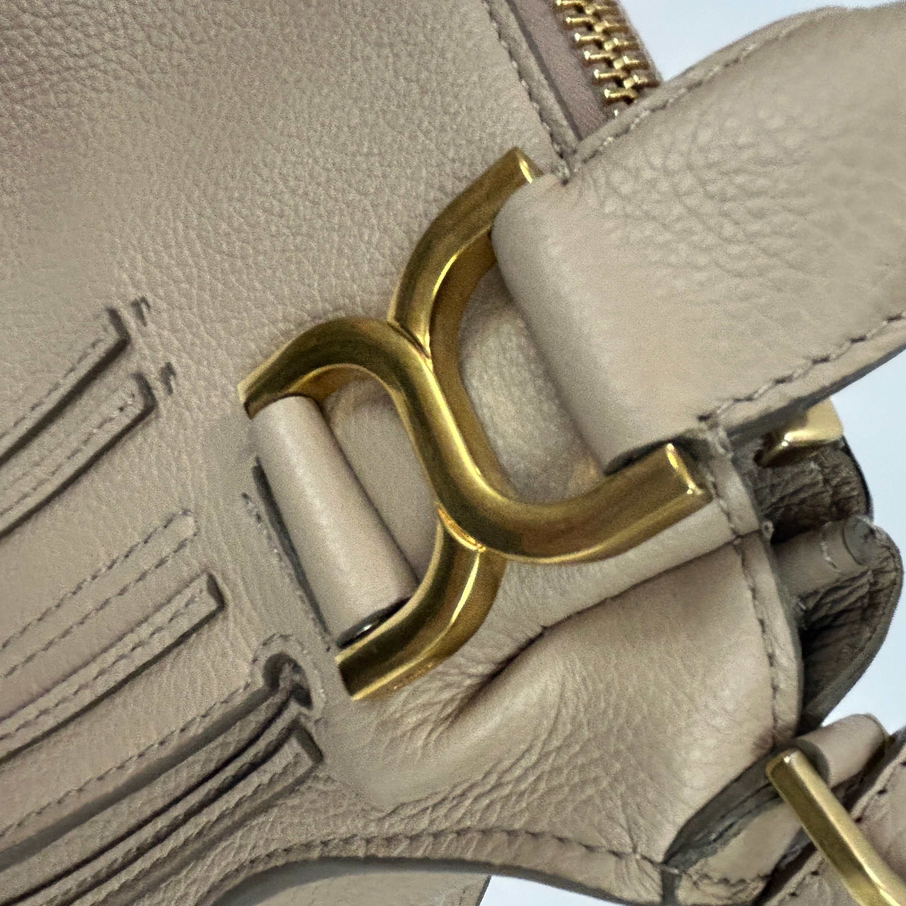 Chloe £1690 Cream Small Marcie Shoulderbag