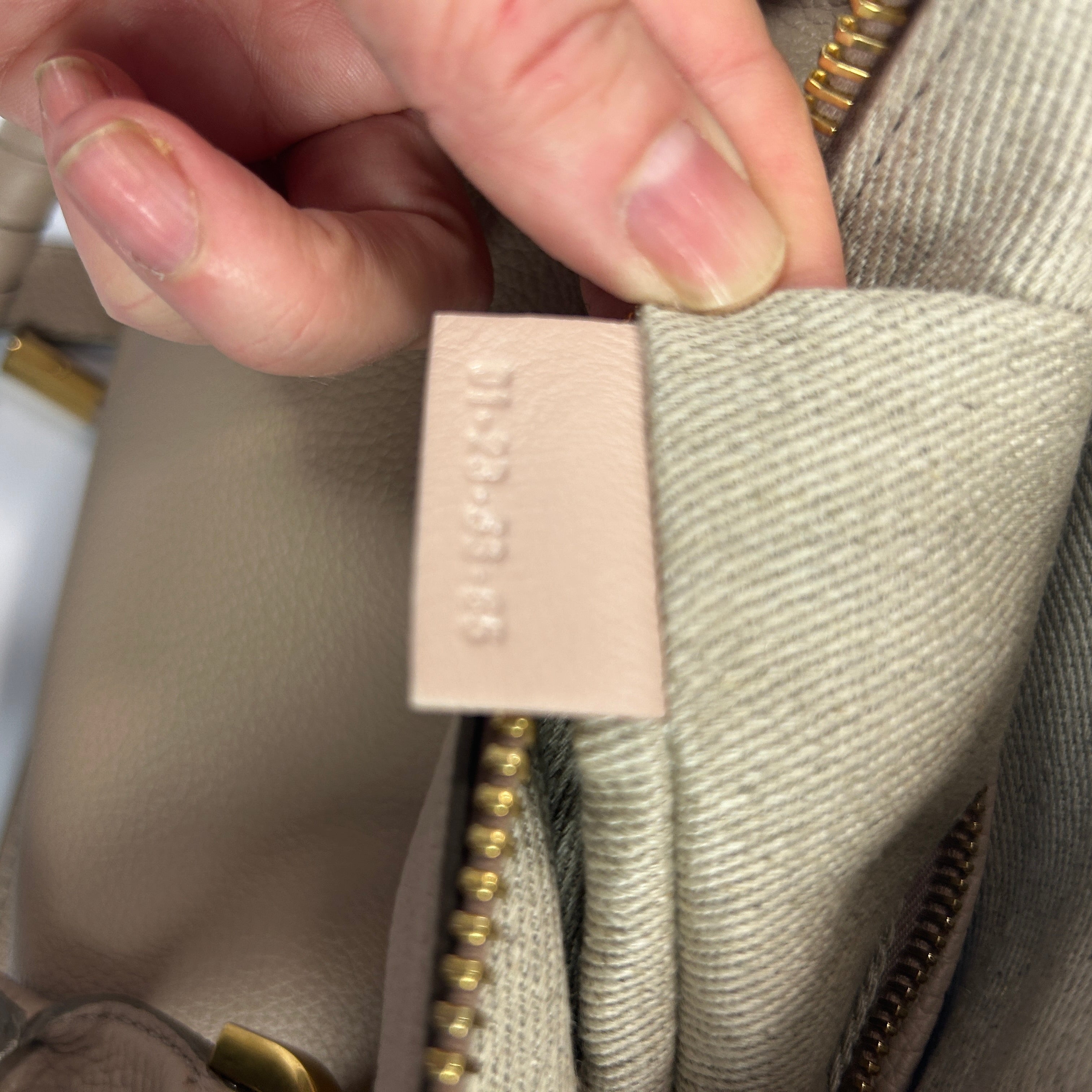 Chloe £1690 Cream Small Marcie Shoulderbag