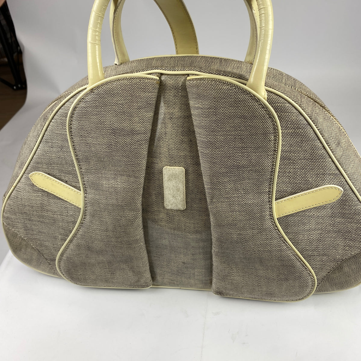 Christian Dior Vintage 2000 Galliano Double Saddle Bowler Bag