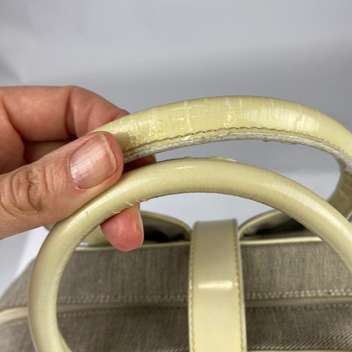 Christian Dior Vintage 2000 Galliano Double Saddle Bowler Bag