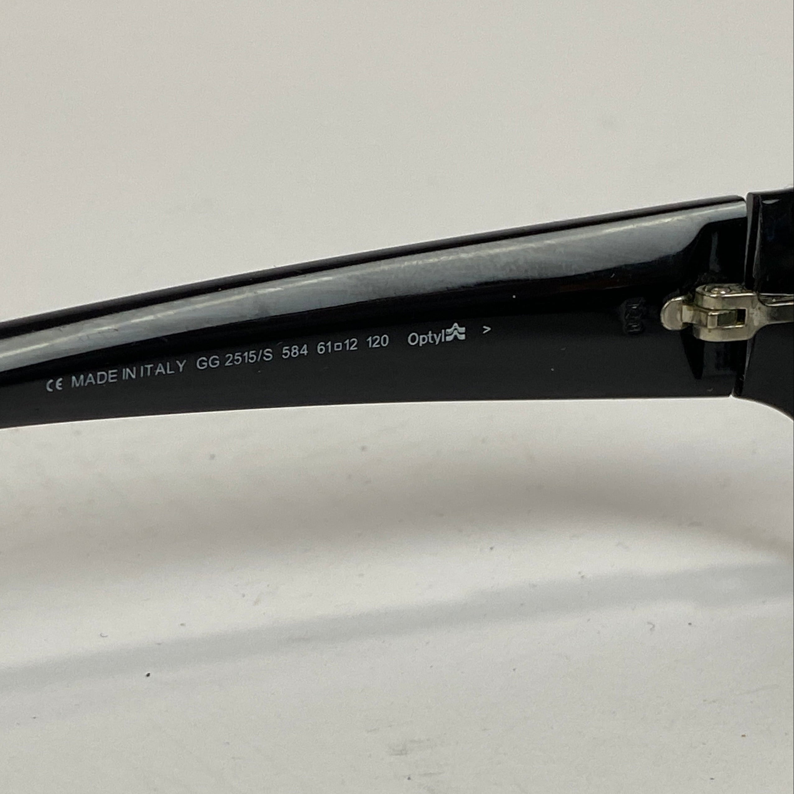 Gucci Vintage Tom Ford-Era Black GG2515s Sunglasses