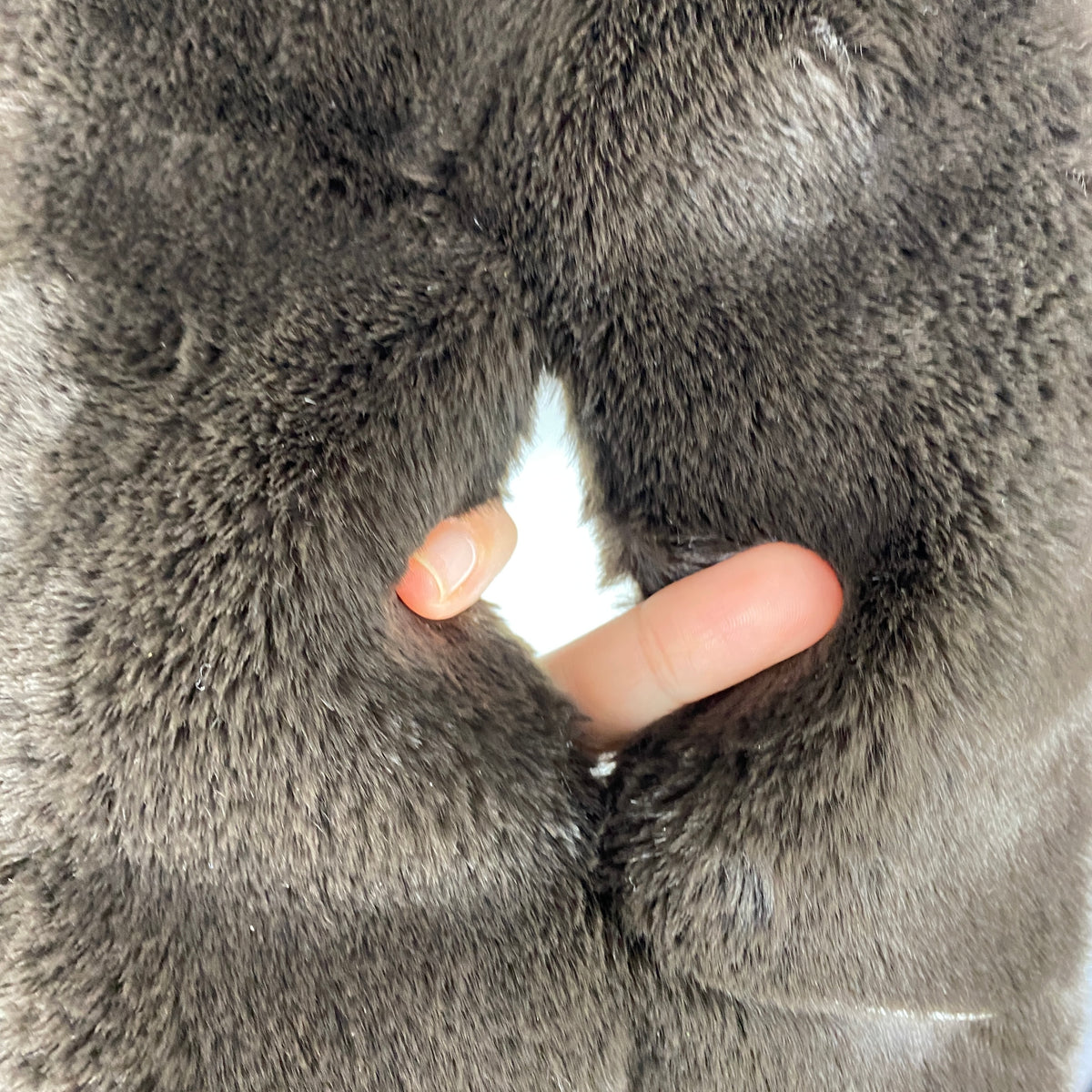 Apparis New £165 Cocoa Faux Fur Scarf