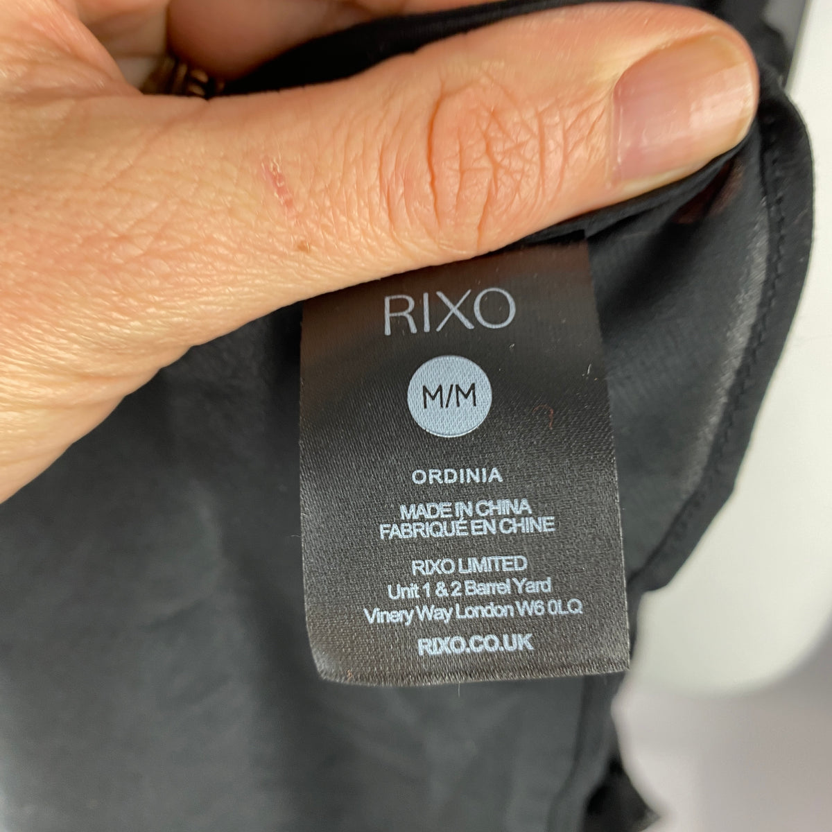 Rixo New £580 Black Devore Ordinia Maxi Dress M