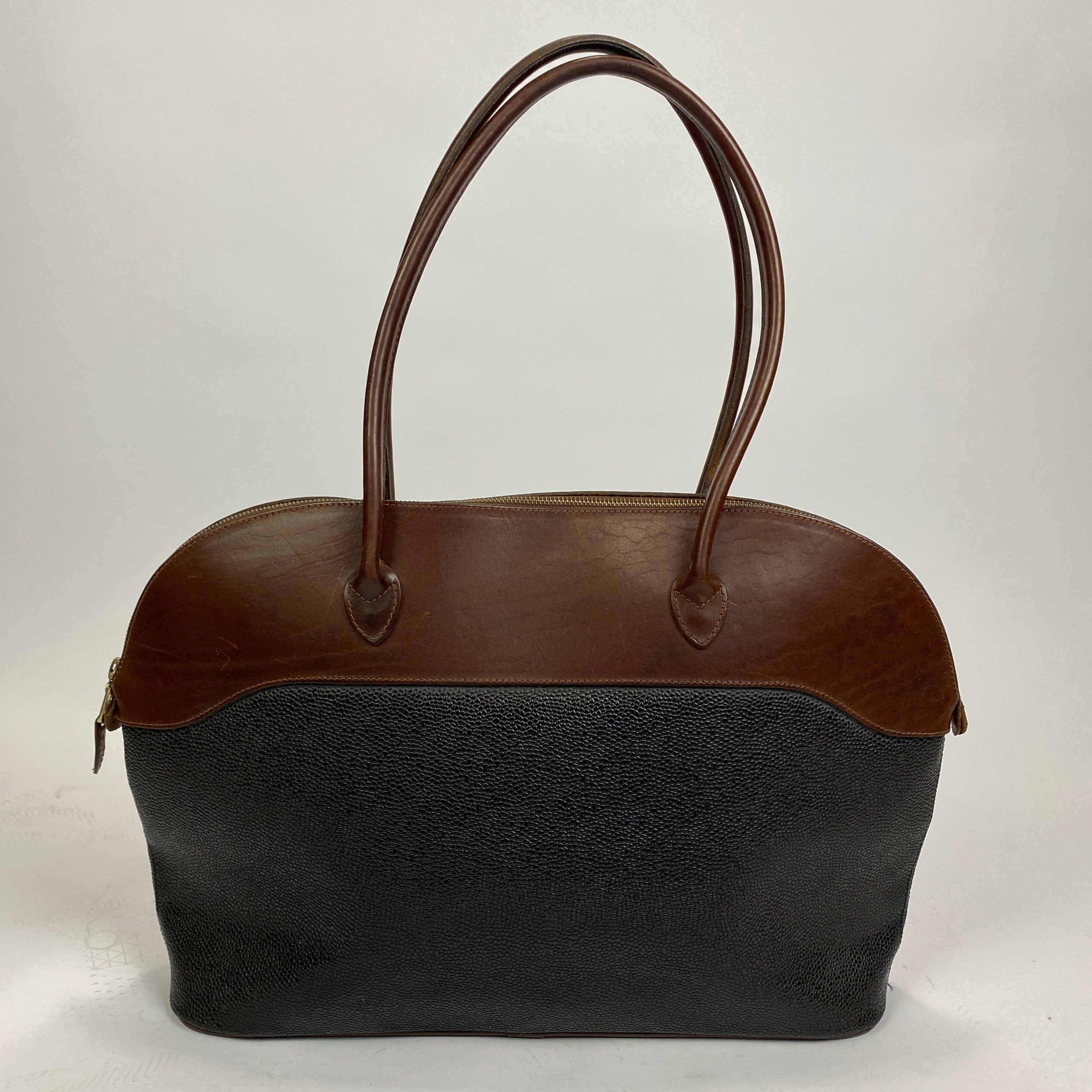 Mulberry Black & Oak Tetbury Tote Bag