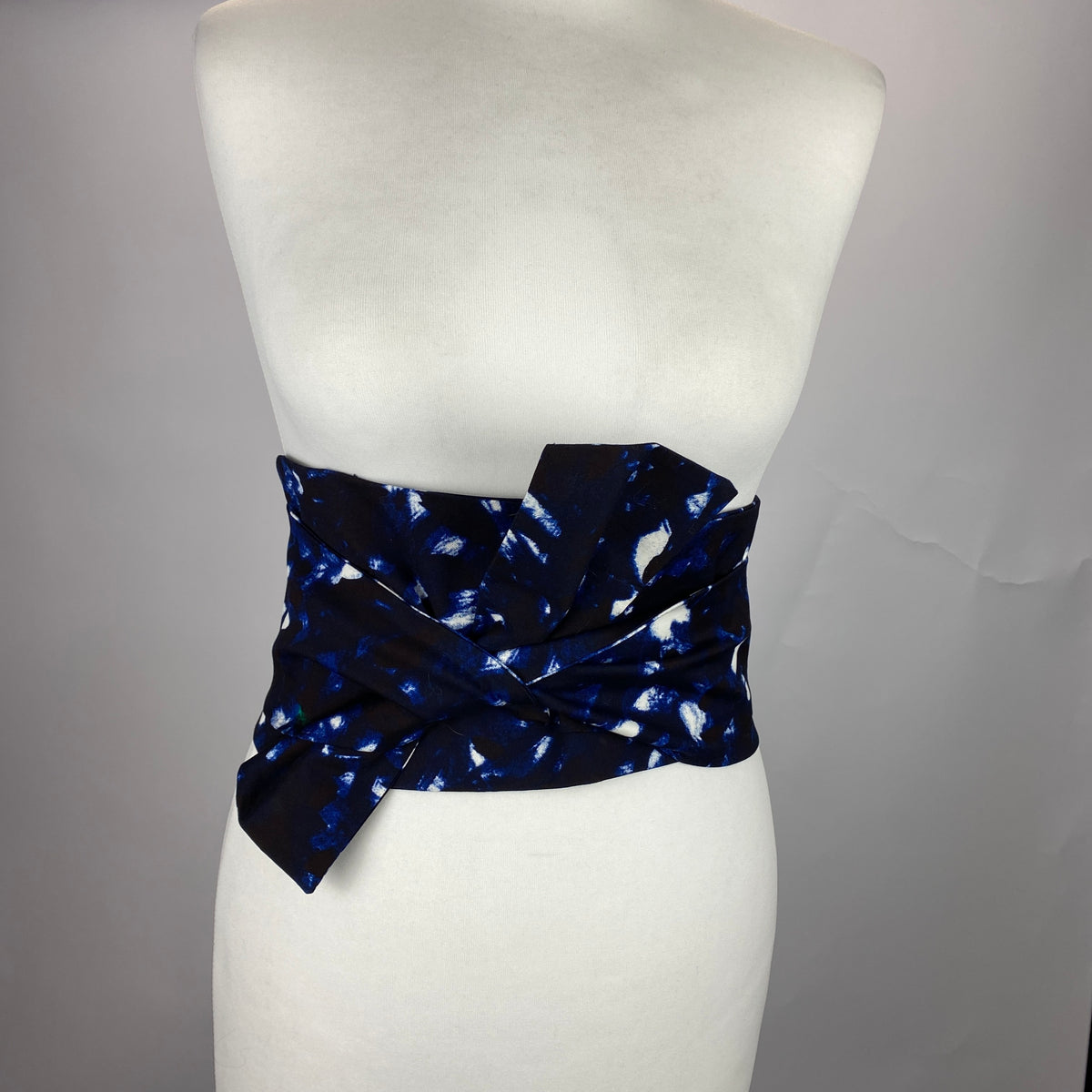 Samantha Sung £811 Navy Tie Dye Terry Shirt Dress XL