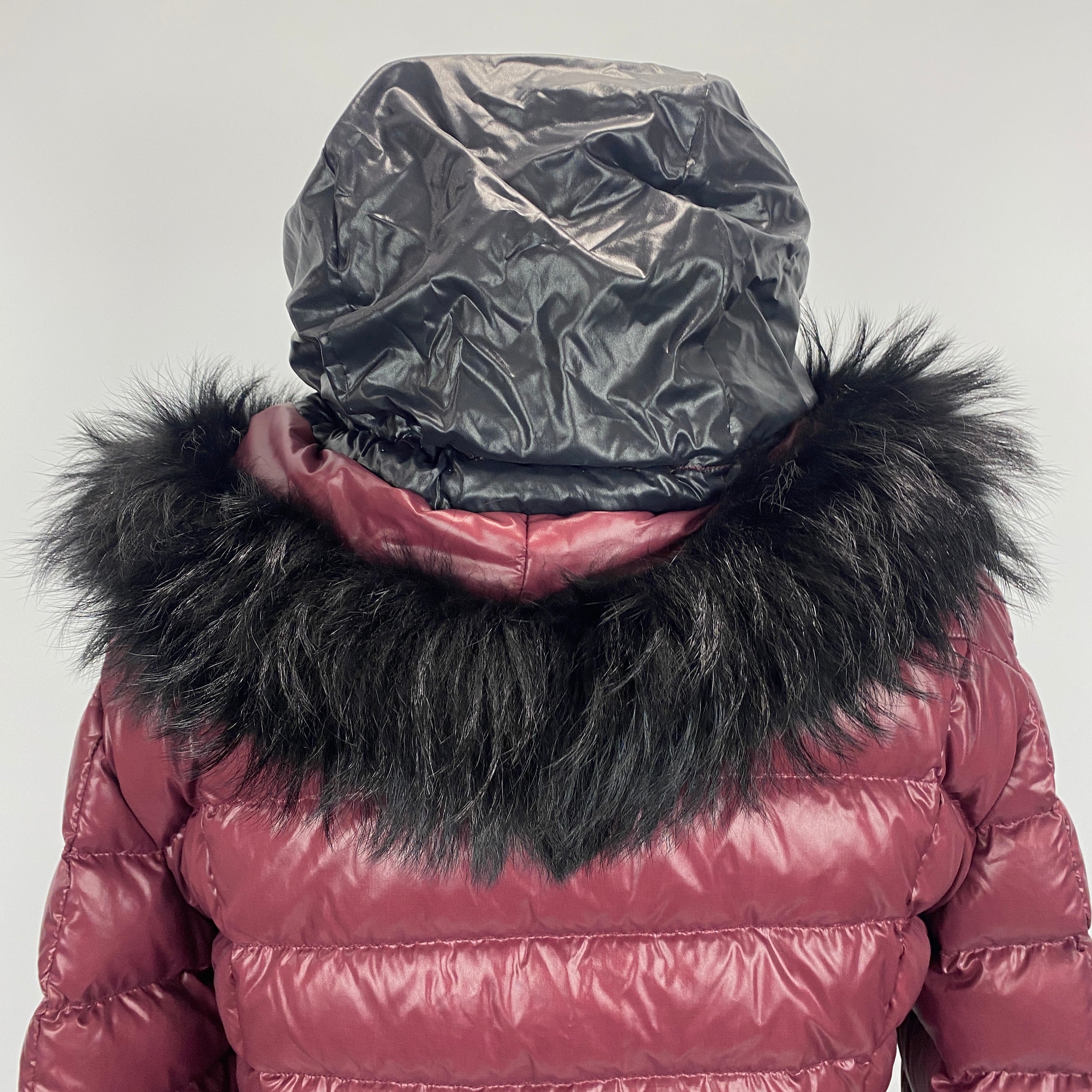 Moncler £1800 Berry Quilted Beverley Ski Jacket S