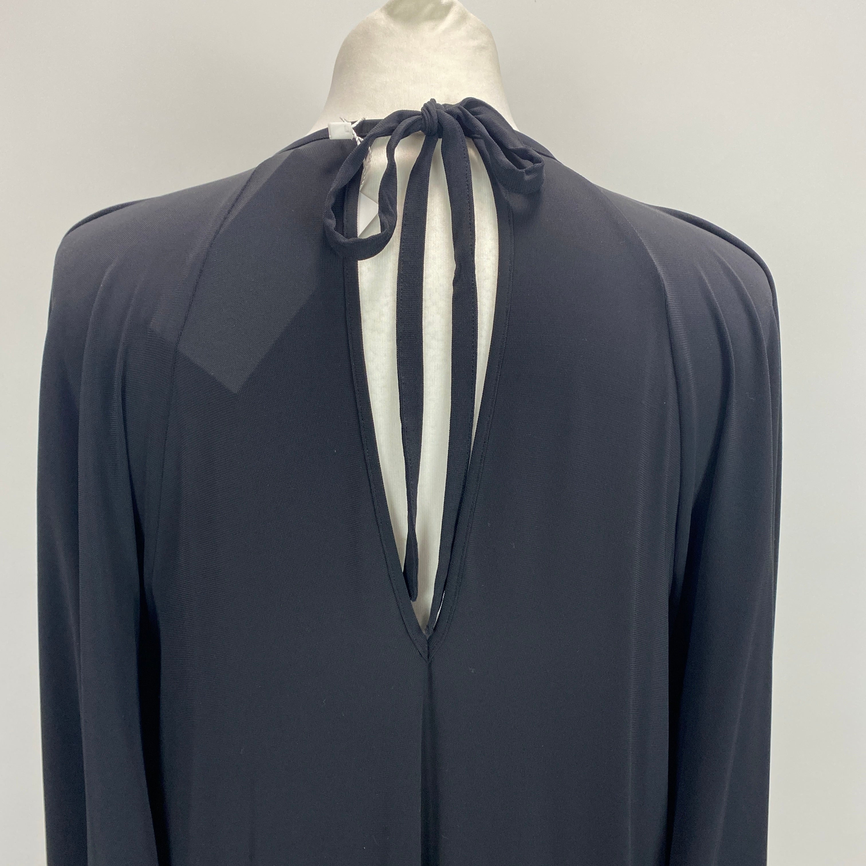 Eres New Black Slinky Maxi Dress M