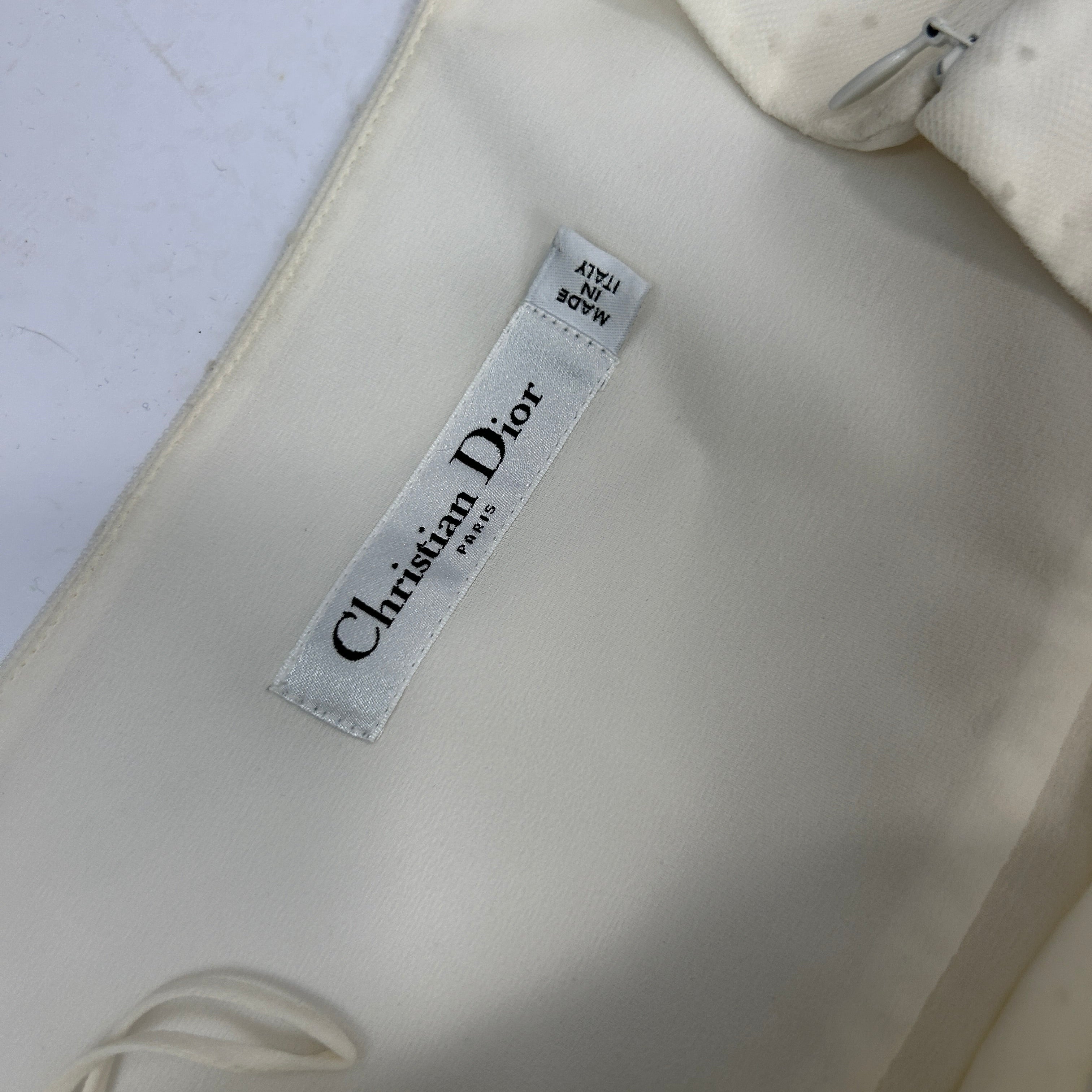 Christian Dior New £3300 Cream Tulle Ballerina Skirt XS