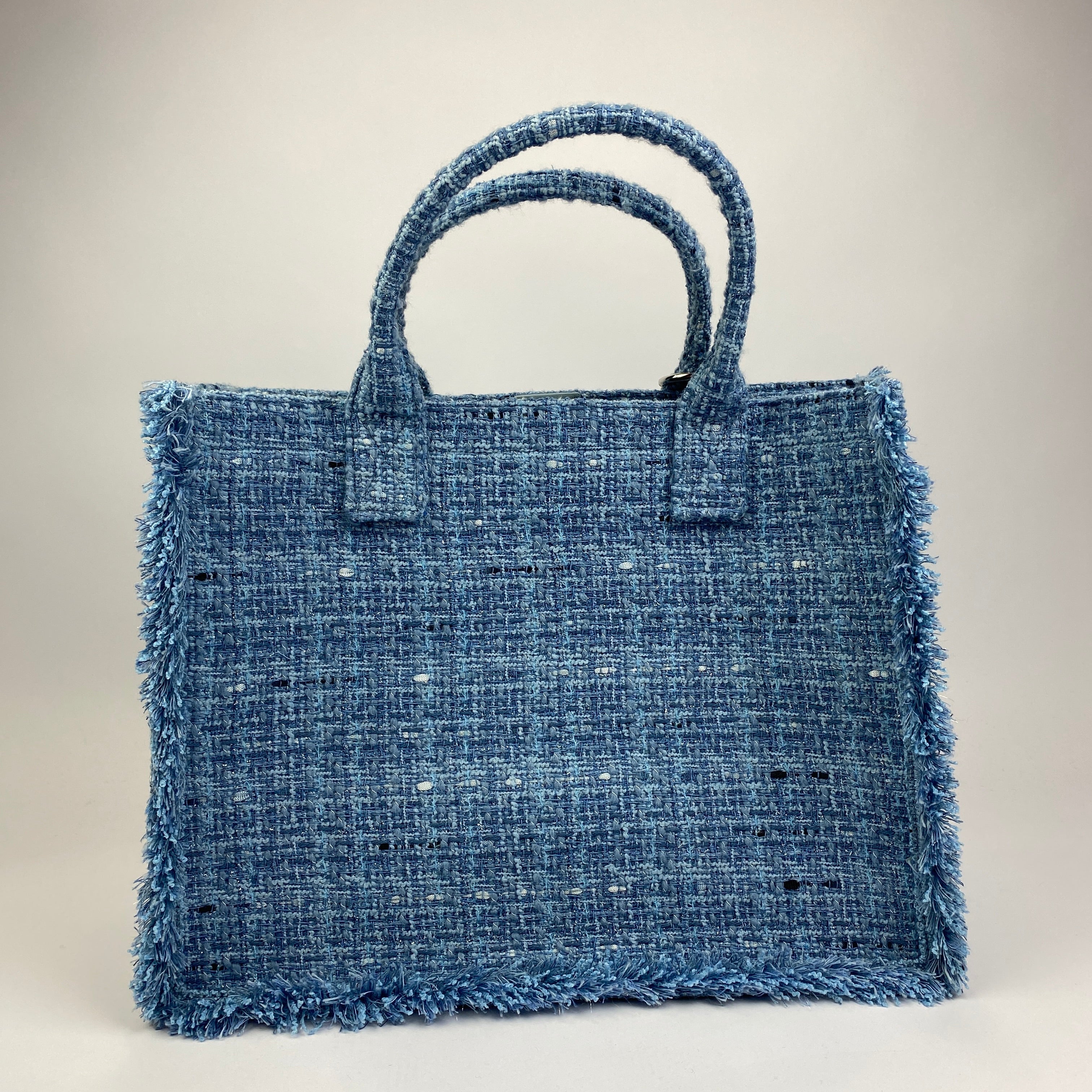 Sandro New £540 Kasbah Large Tweed Tote Bag